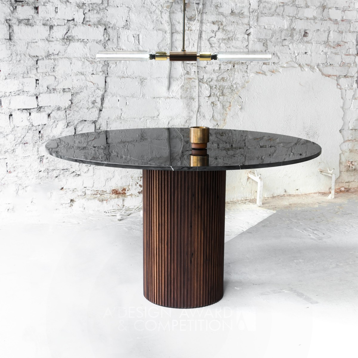 Ostinato Dining Table by Cristian Branea Bronze Furniture Design Award Winner 2018 