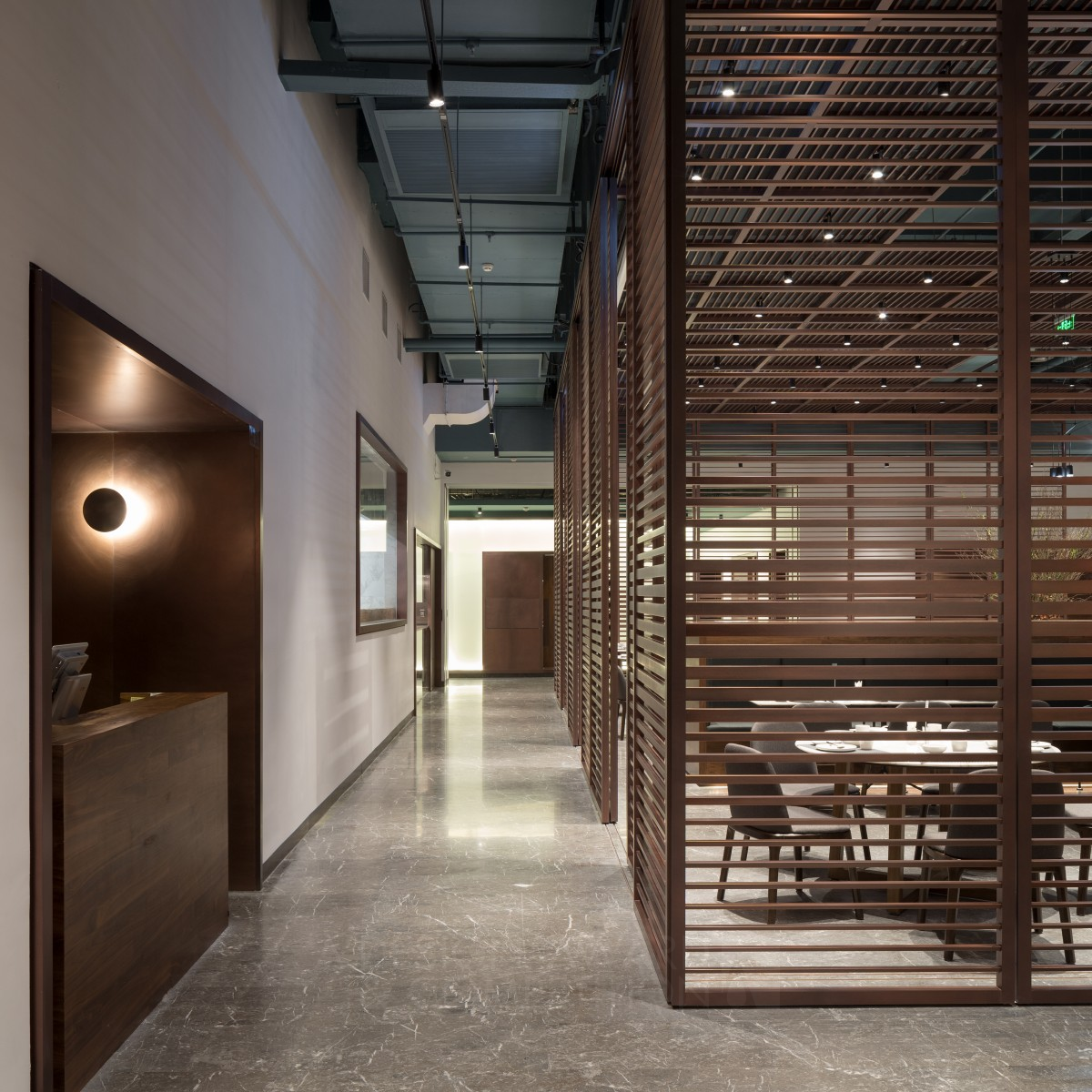 2 Courtyards Restaurant by TEAM_BLDG Silver Interior Space and Exhibition Design Award Winner 2018 