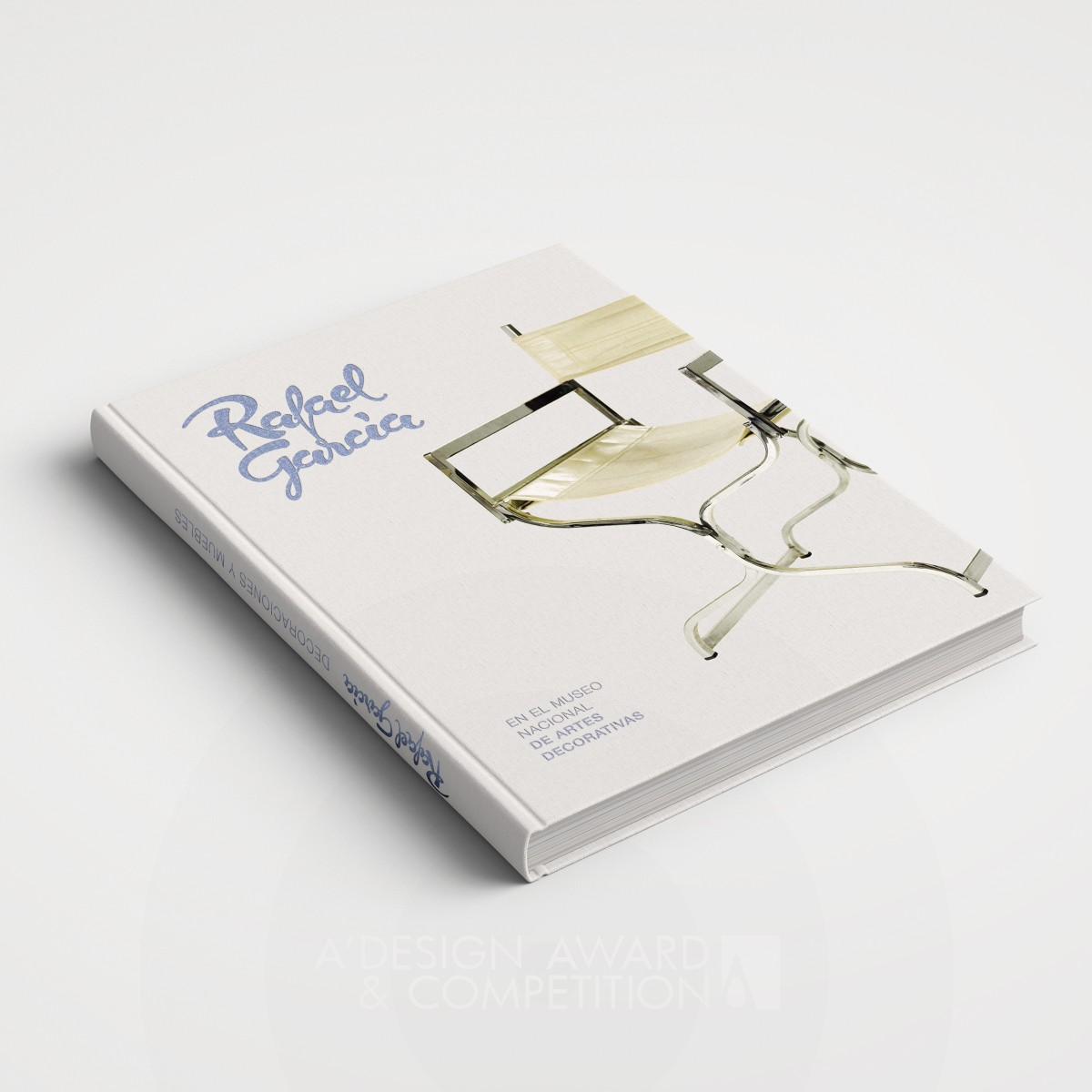 Rafael Garcia Book Exhibition Catalogue by Ahmed Alejandro Lopez Martinez Bronze Print and Published Media Design Award Winner 2018 