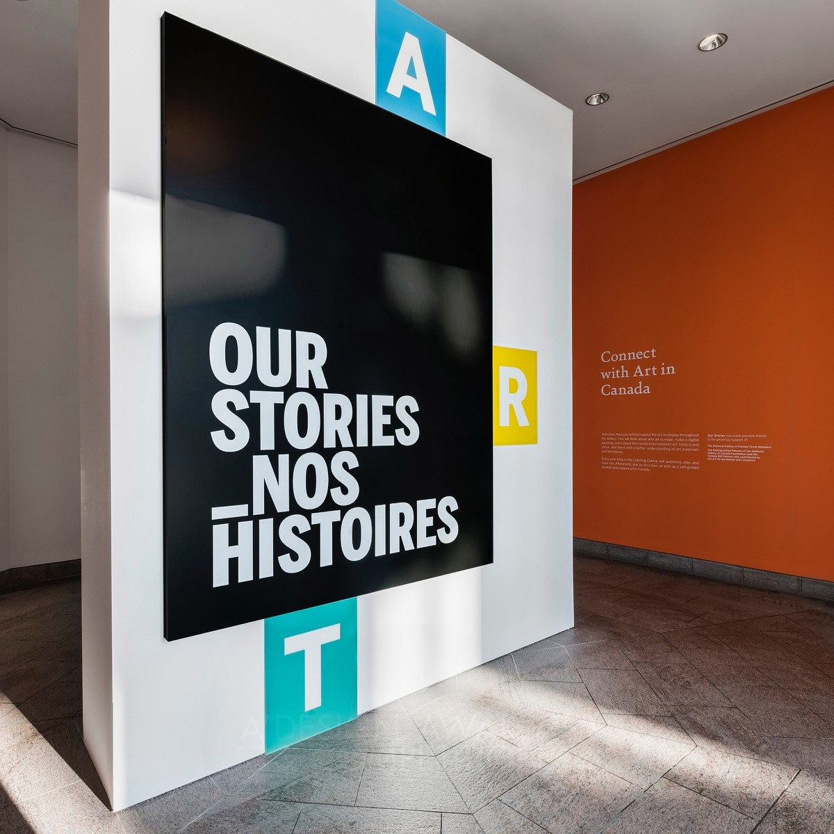 Our Stories Exhibition by Stefan Canuel Bronze Interior Space and Exhibition Design Award Winner 2018 