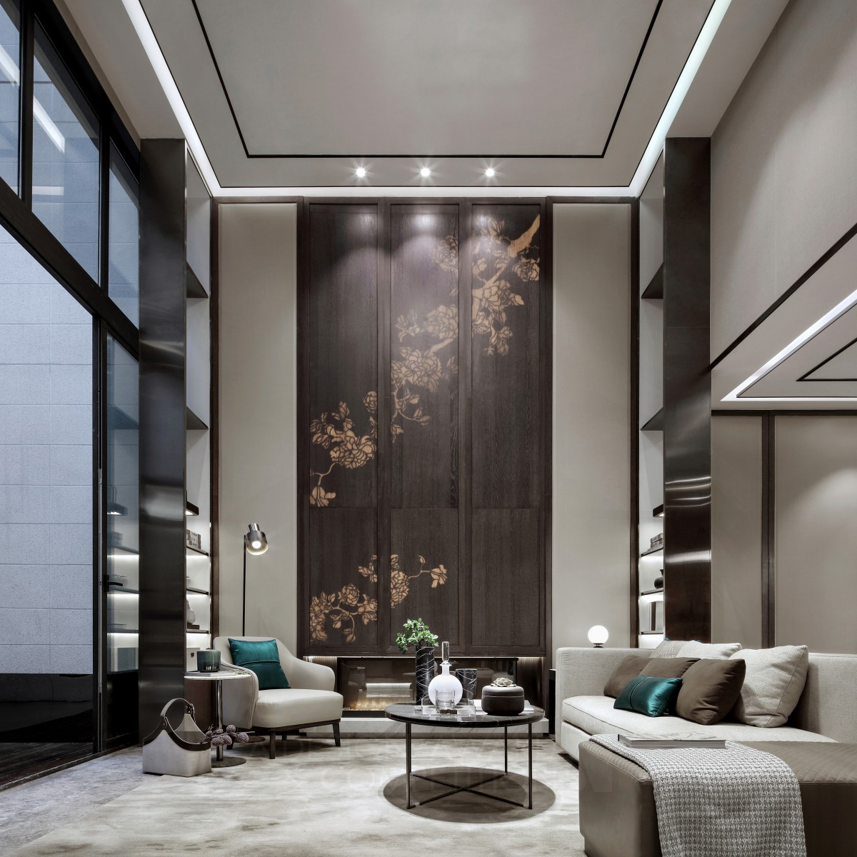 Bishan Green Island Villa Showroom by Kevin Hu Silver Interior Space and Exhibition Design Award Winner 2018 