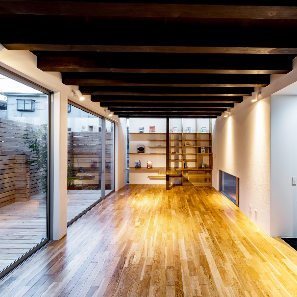 Lighting Beams Residence by Yoshitaka Uchino Iron Interior Space and Exhibition Design Award Winner 2018 