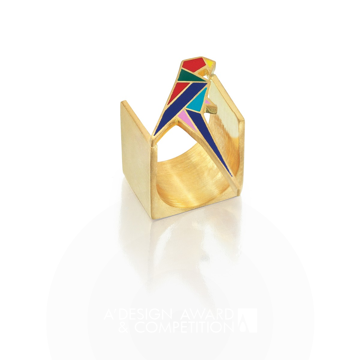 Parrot Ring by Gulsah Surel Erdem Silver Jewelry Design Award Winner 2018 