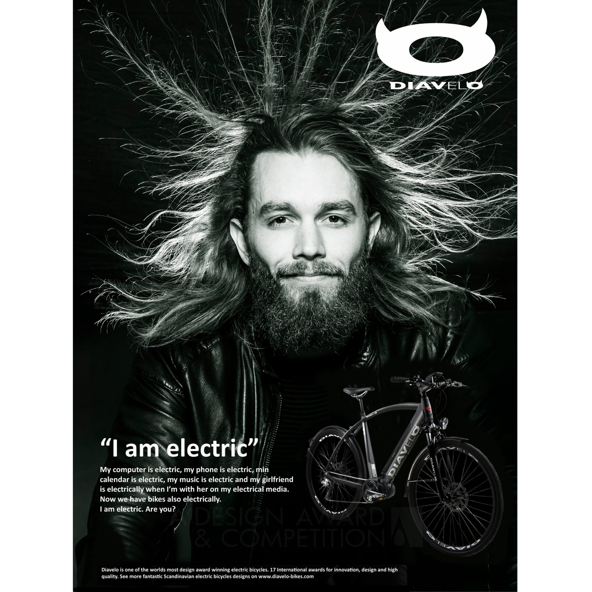 Diavelo Electric Hair Campaign  by Diavelo Golden Advertising, Marketing and Communication Design Award Winner 2018 