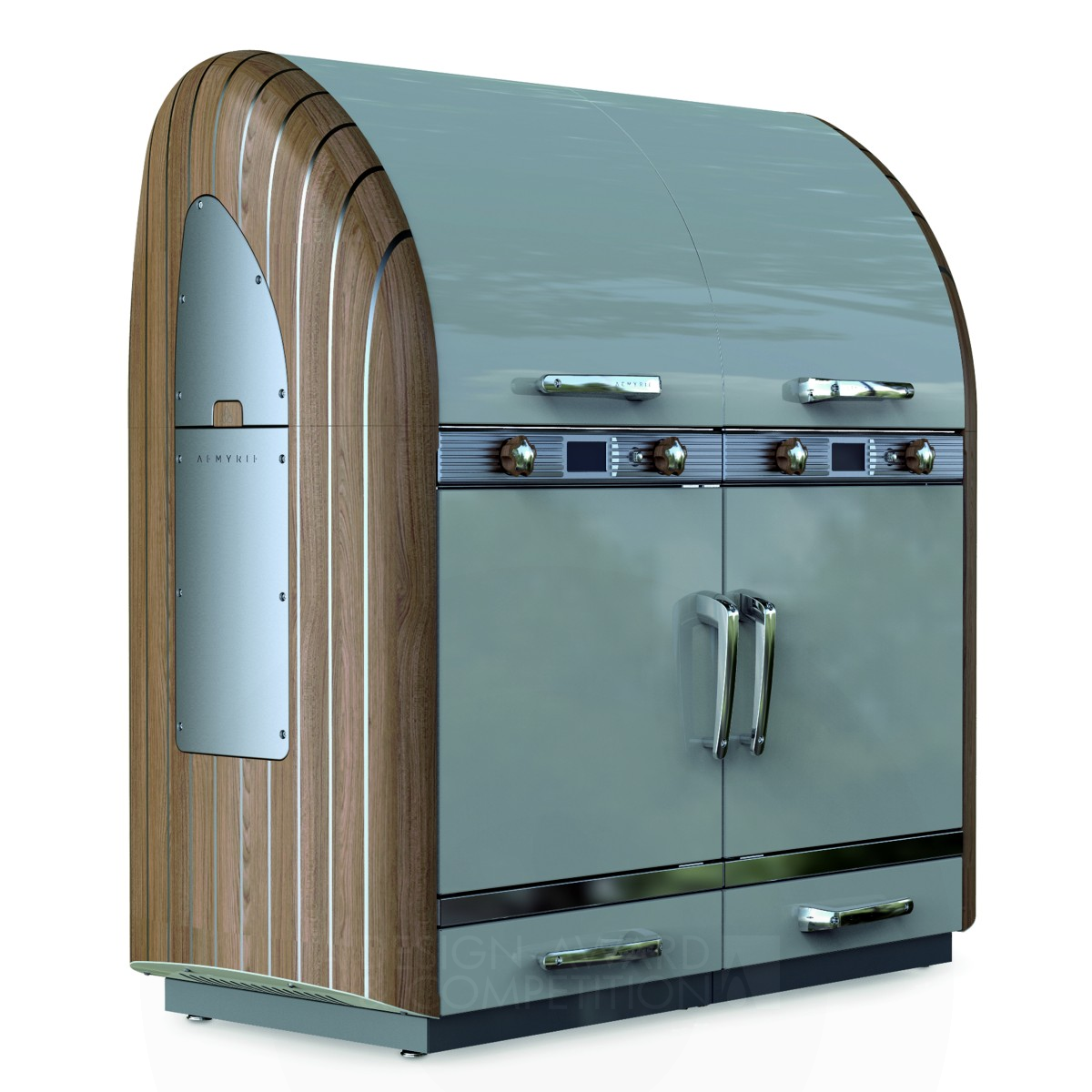 Aemyrie Igneum Wood Fired Oven by Aemyrie Limited Silver Home Appliances Design Award Winner 2018 