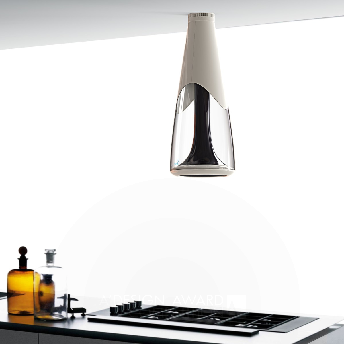 Black Hole Hood Range Hood by Elham Mirzapour Silver Home Appliances Design Award Winner 2018 