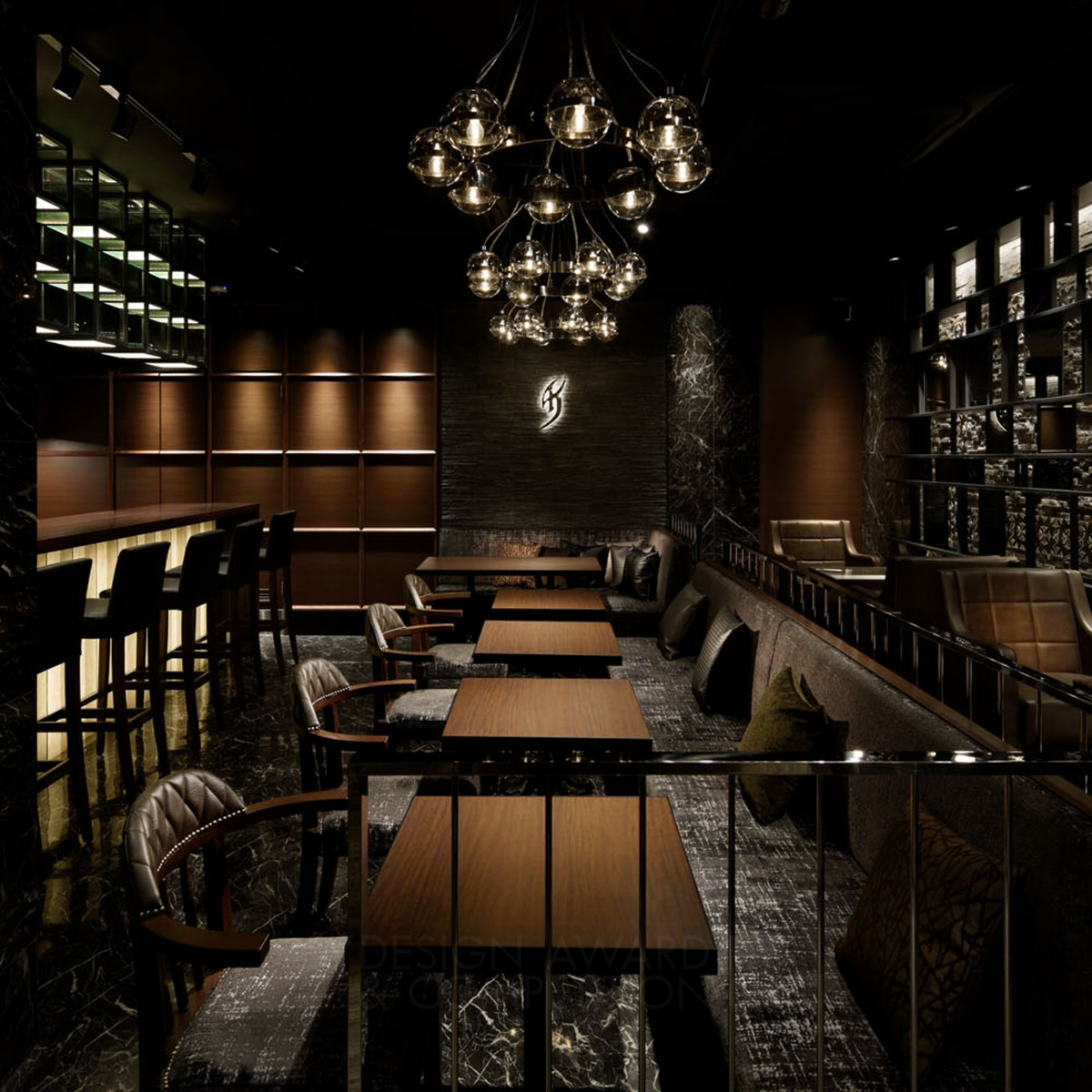 PJB Nishiazabu Bar by Doyle Collection Iron Interior Space and Exhibition Design Award Winner 2018 