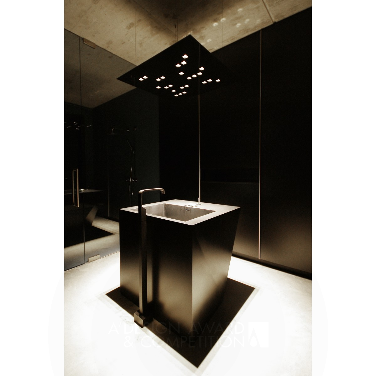 Black Jack and Black Jacky Washbasin by Andrea Daemon and Andreas Doser Bronze Bathroom Furniture and Sanitary Ware Design Award Winner 2018 