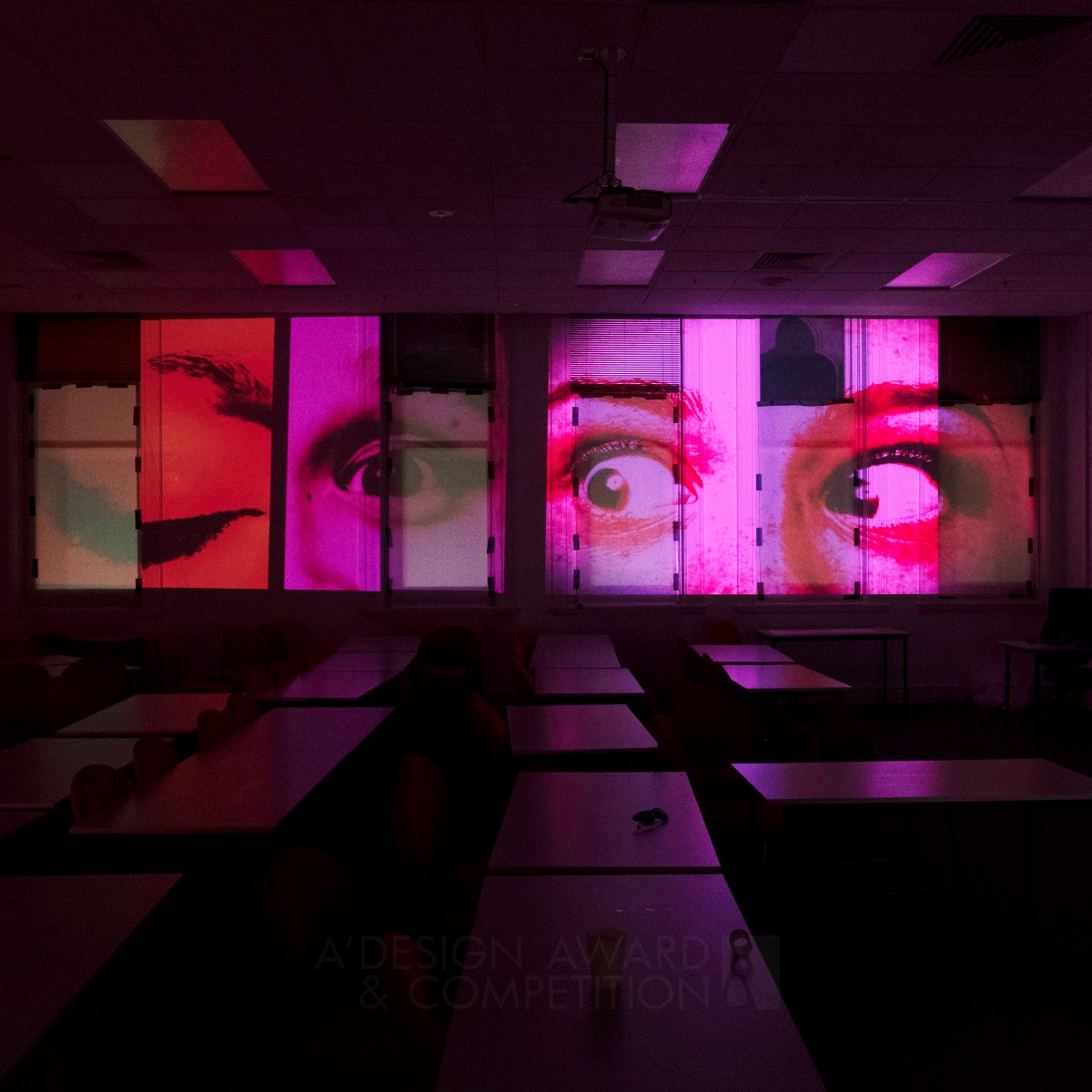 The Future Sees You Art Installation by Beck Storer Silver Advertising, Marketing and Communication Design Award Winner 2019 