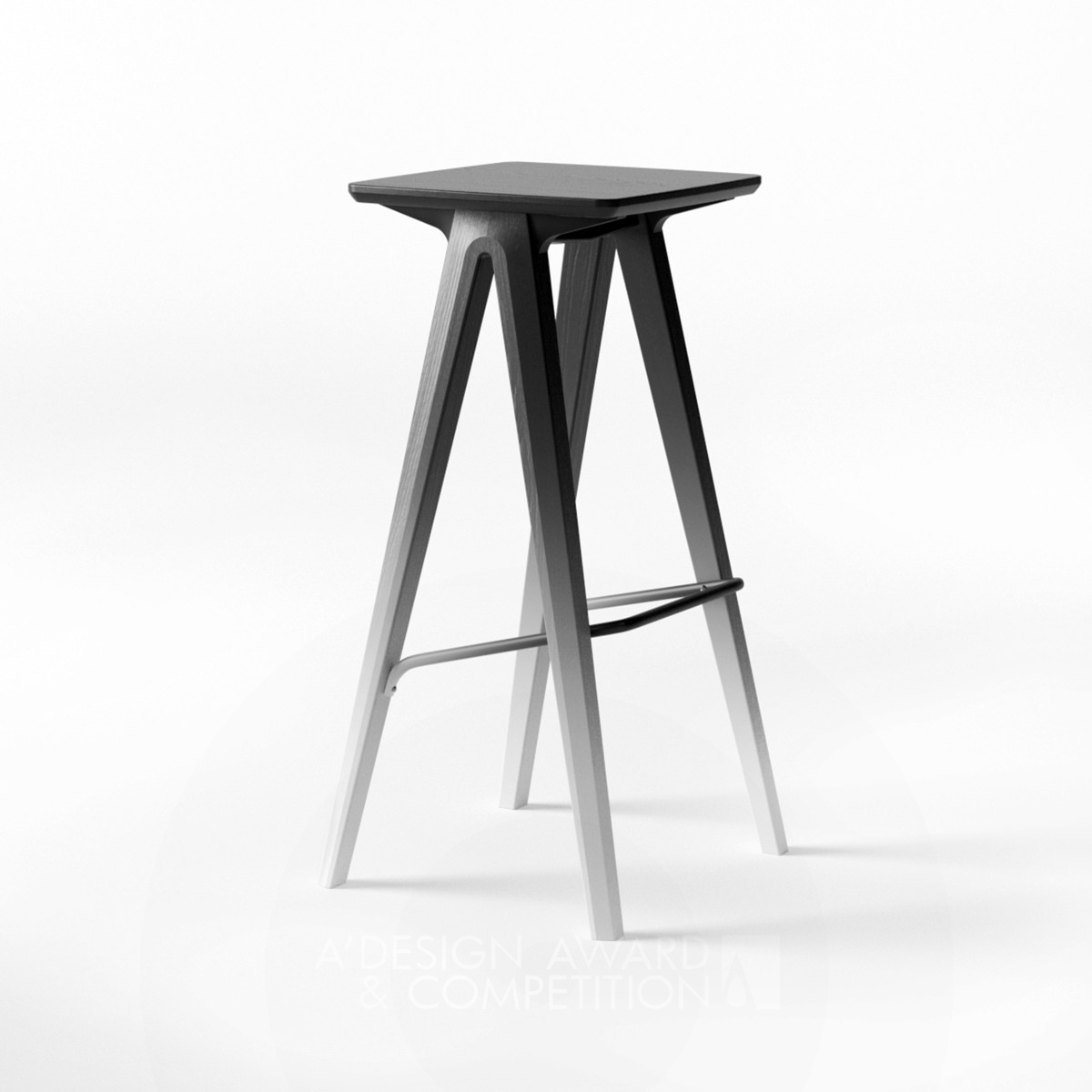 A-Stool Bar Stool by Dmitry Kozachyshyn Silver Furniture Design Award Winner 2019 