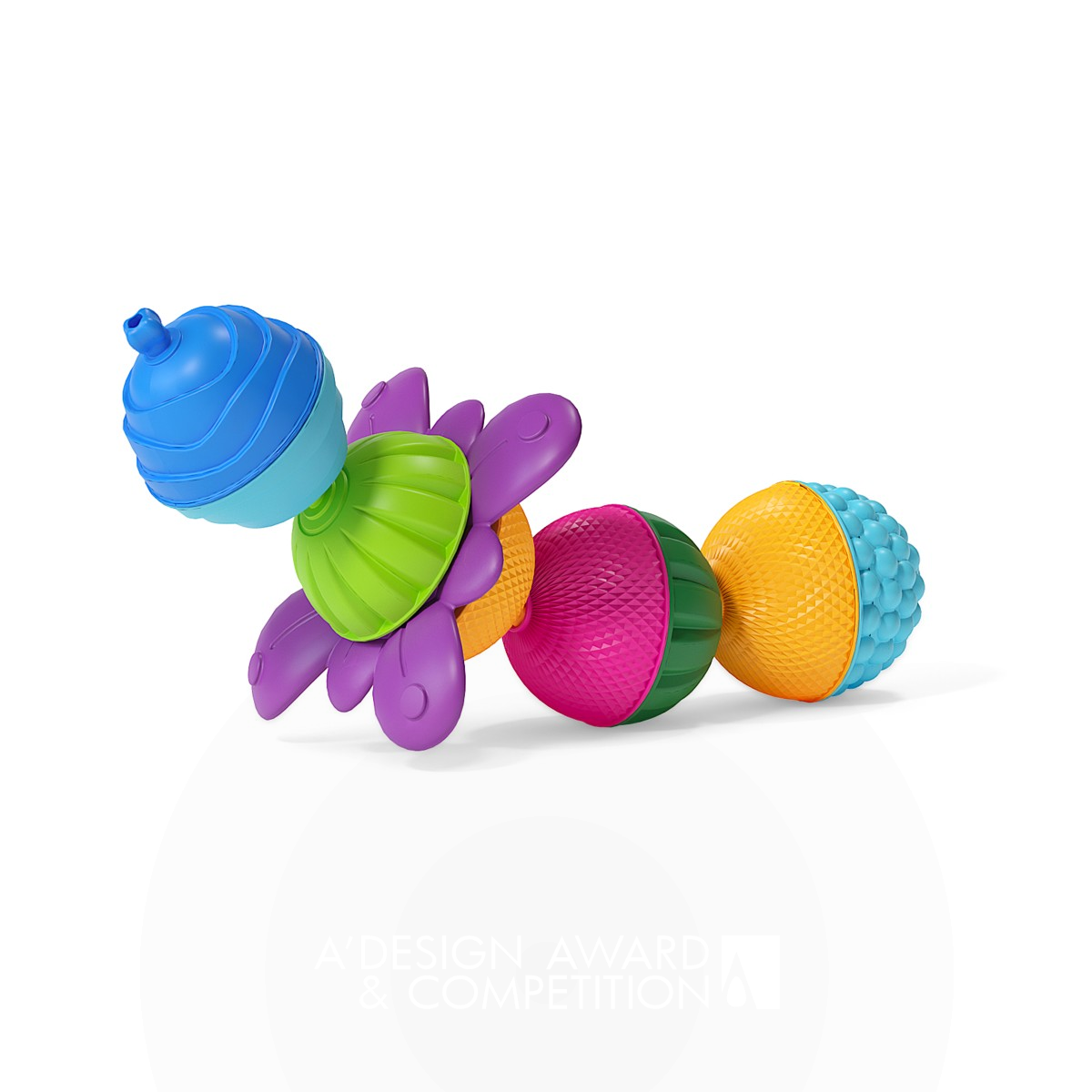 Lalaboom Educational Beads Preschool Toy by Fabien Fontaine Bronze Baby, Kids' and Children's Products Design Award Winner 2019 