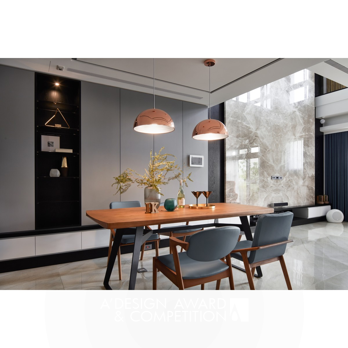 La Vie Residence by Keller Chen, Howard Huang and Lara Li Silver Interior Space and Exhibition Design Award Winner 2019 