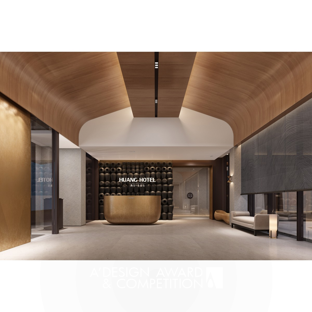 Huang Hotel by Yun LU - MUDA-Architects Silver Interior Space and Exhibition Design Award Winner 2019 