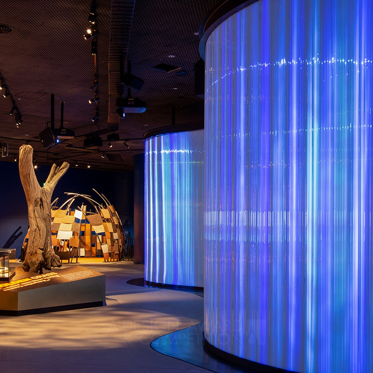 The Waltzing Matilda Centre Exhibition Art Installation by Arterial Design Bronze Interior Space and Exhibition Design Award Winner 2019 