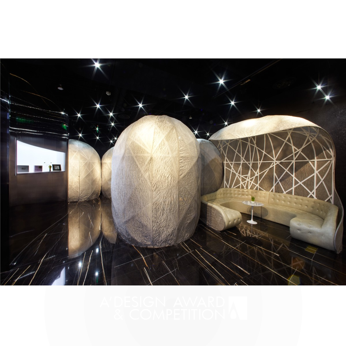 Cocoon Nail Salon Nail Salon by Qingfan Zhang and Bo Zhang Silver Interior Space and Exhibition Design Award Winner 2019 