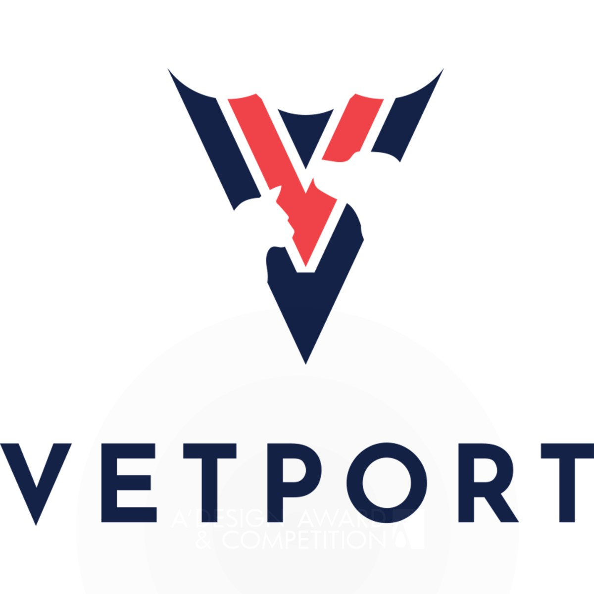 Vetport Logo by Ashna S M Iron Graphics, Illustration and Visual Communication Design Award Winner 2019 