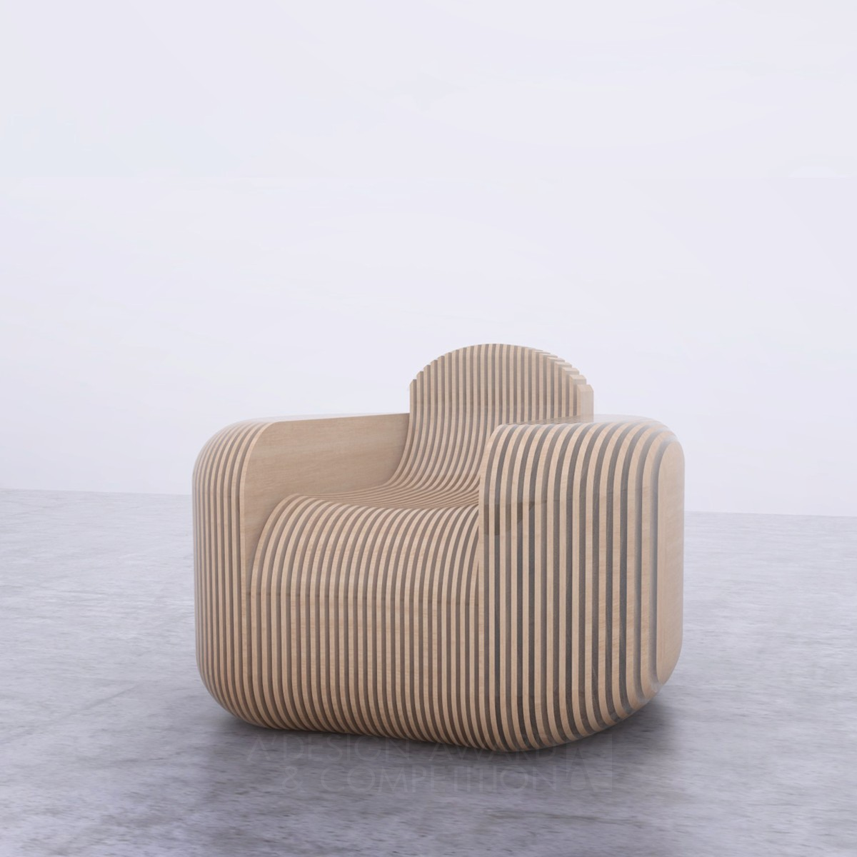 Glowing Seed Illuminating Armchair by Paul Mak Bronze Furniture Design Award Winner 2019 