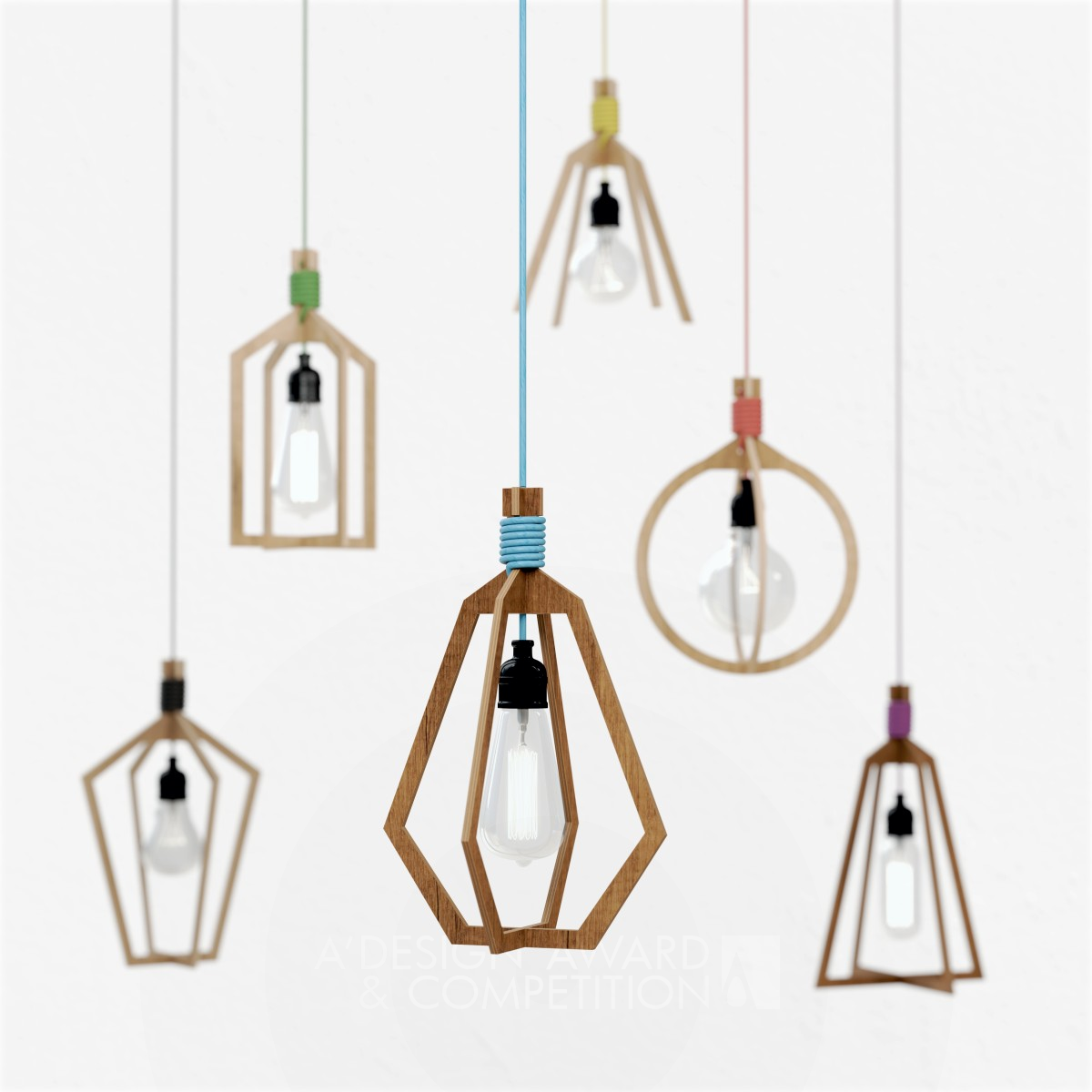 Luminare Lamp by Hernan Gregorio Bronze Lighting Products and Fixtures Design Award Winner 2019 