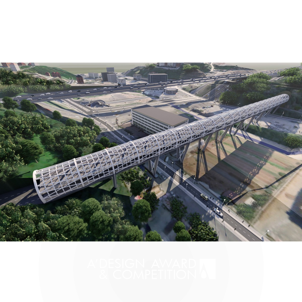 Cendere-Viaduct Viaduct by Yuksel Proje R&D and Design Center Bronze Architecture, Building and Structure Design Award Winner 2019 