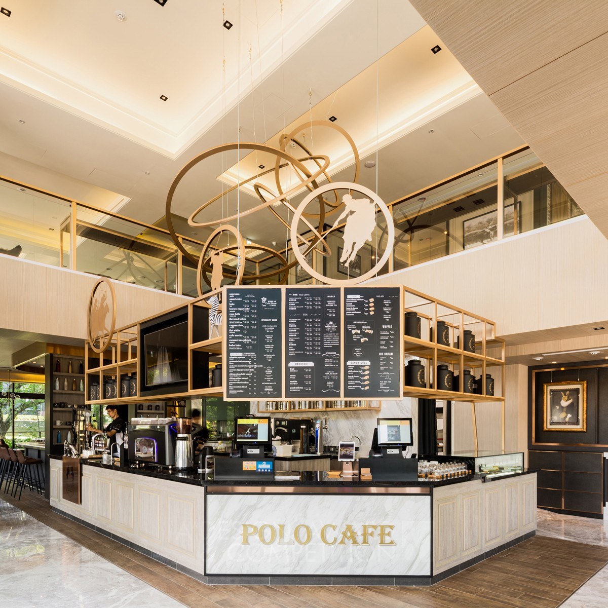 Polo Cafe Cafe Bar by Cheng Hui Hsin Silver Interior Space and Exhibition Design Award Winner 2019 