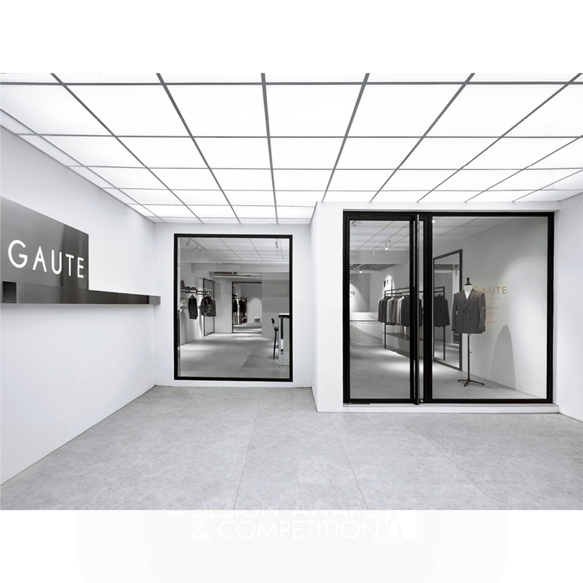 Gaute, The City Armor Store Interior by Millton Yu Bronze Interior Space and Exhibition Design Award Winner 2019 