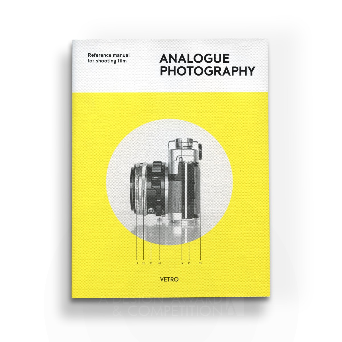 Analogue Photography Reference Book  by Andrew Bellamy Silver Print and Published Media Design Award Winner 2019 