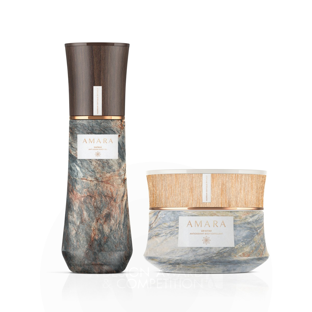 Amara Body Care by Ian Wallace Silver Packaging Design Award Winner 2019 