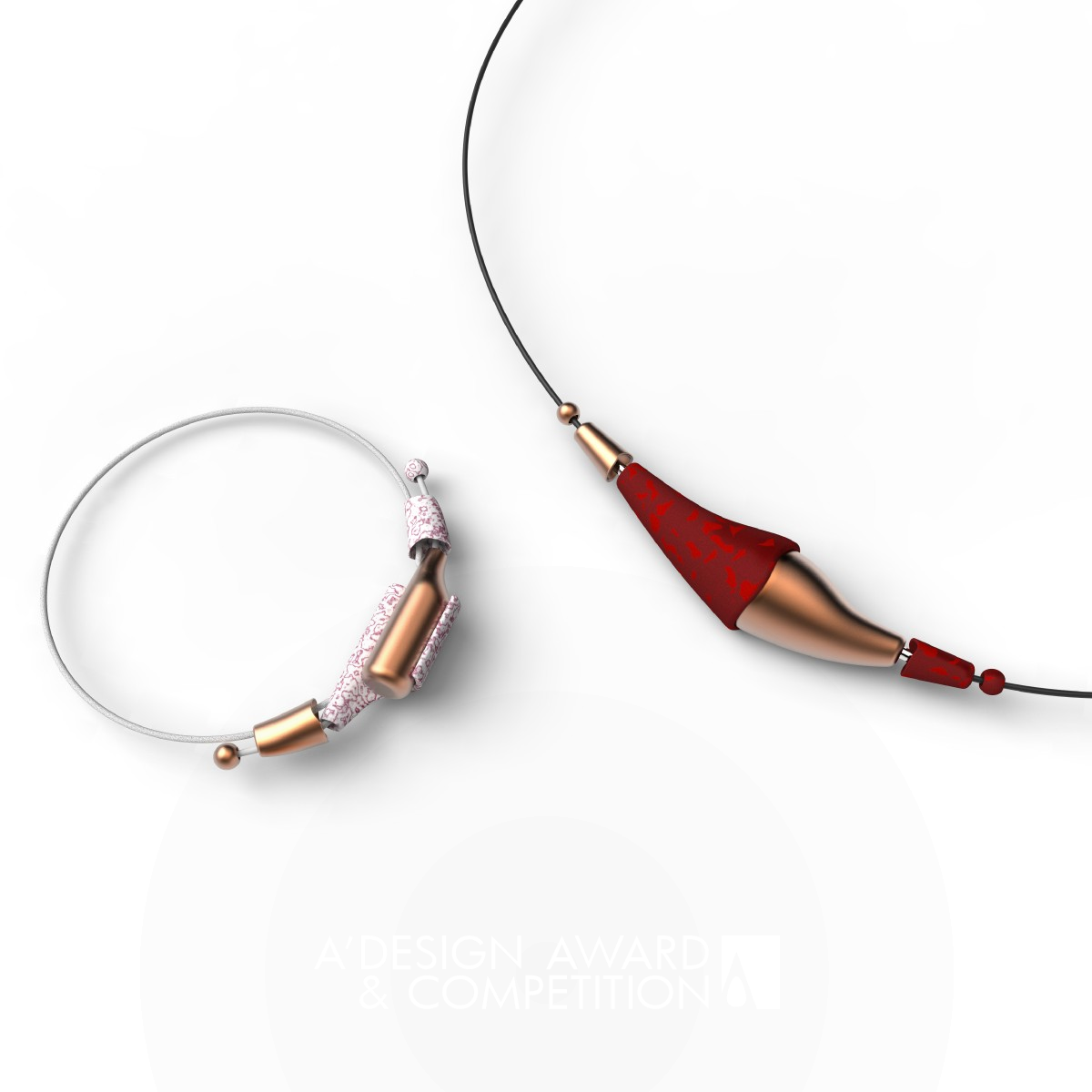 Synovial Collection Jewelry Collection by Andrea Torrone Iron Jewelry Design Award Winner 2019 