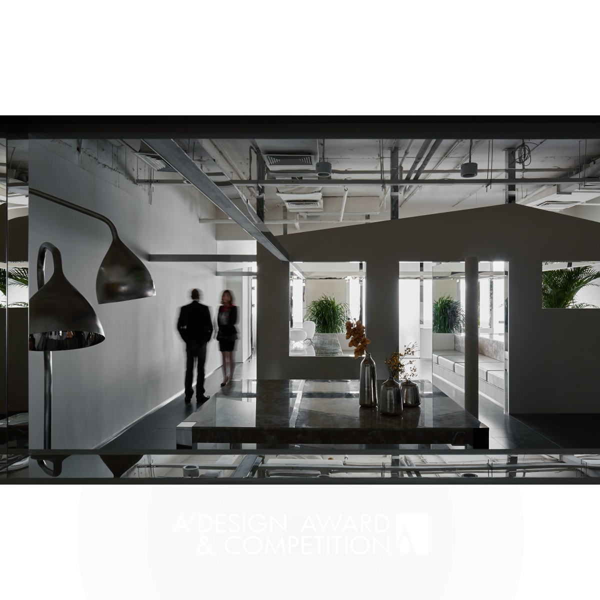 Gable House Multifunctional Office by Nolan Chao Iron Interior Space and Exhibition Design Award Winner 2019 