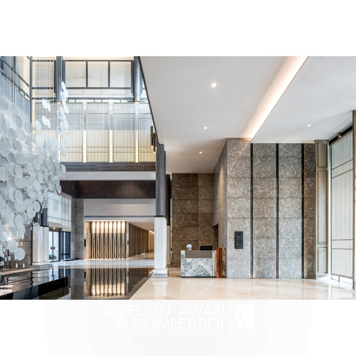 Shenzhen Marriott Hotel Golden Bay Hotel by CCD - Cheng Chung Design Silver Interior Space and Exhibition Design Award Winner 2019 