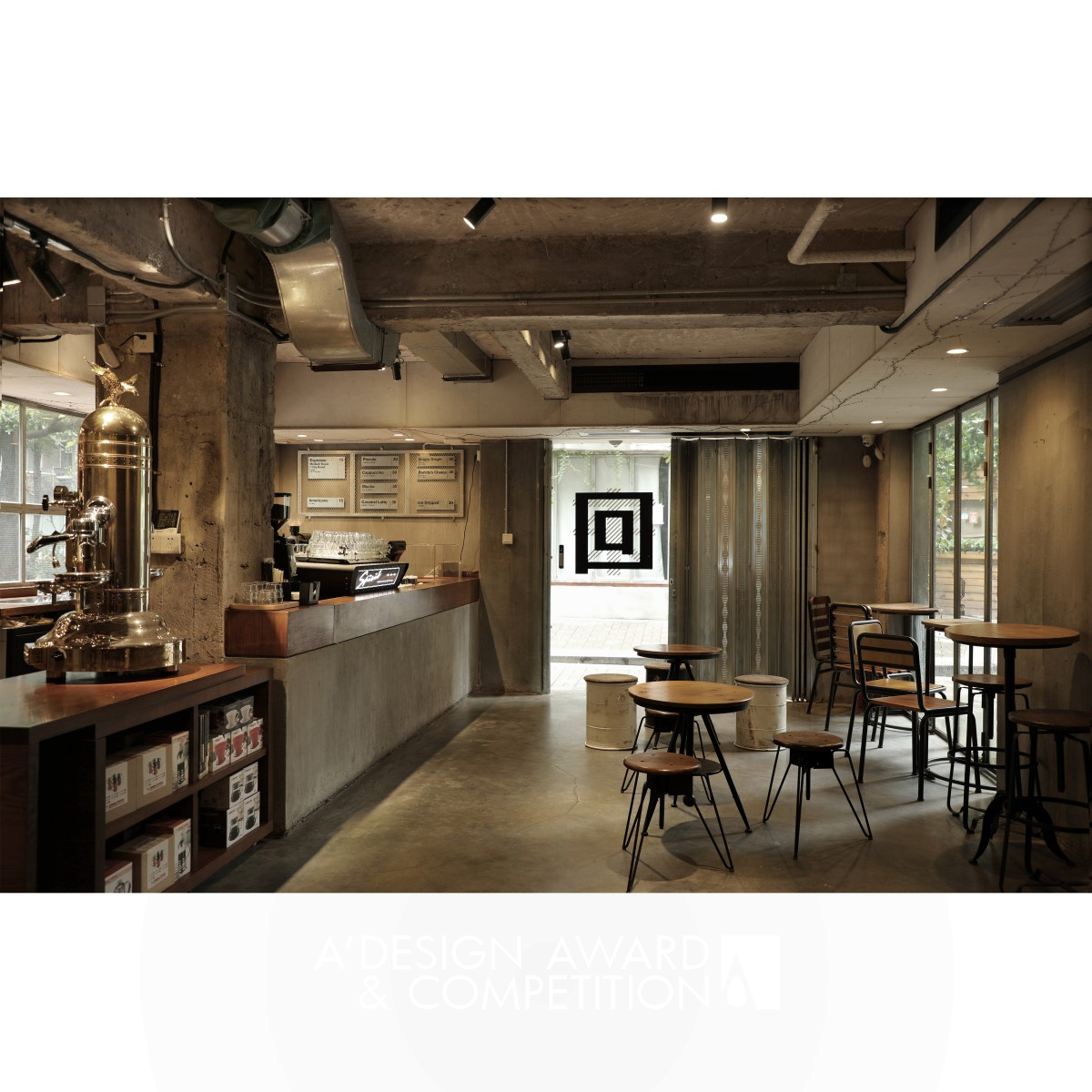 Laihui Cafe by Zhenan Hou Bronze Interior Space and Exhibition Design Award Winner 2019 