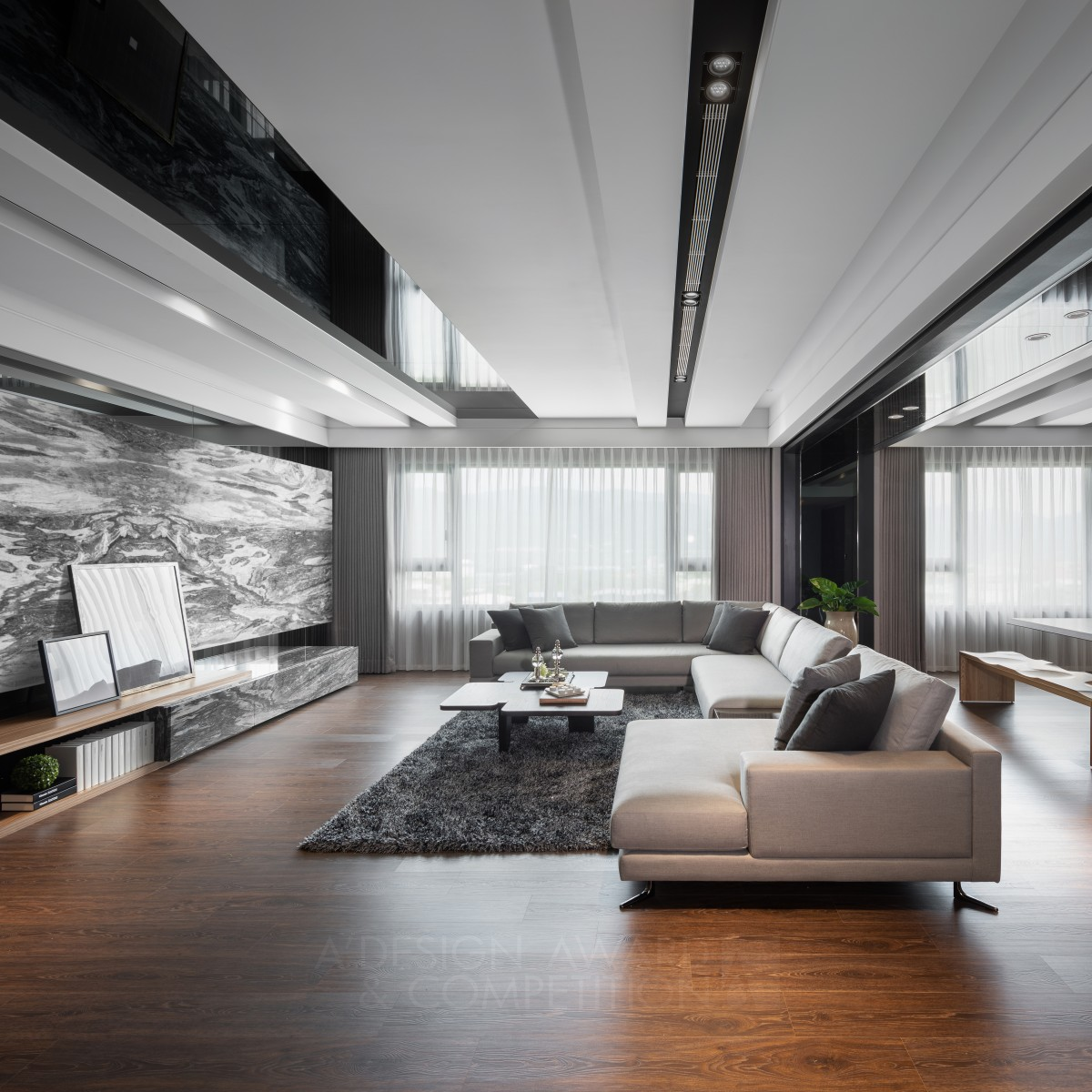 Pristine Residential by GLOBAL INTERIOR A DESIGN CO.,LTD Iron Interior Space and Exhibition Design Award Winner 2019 