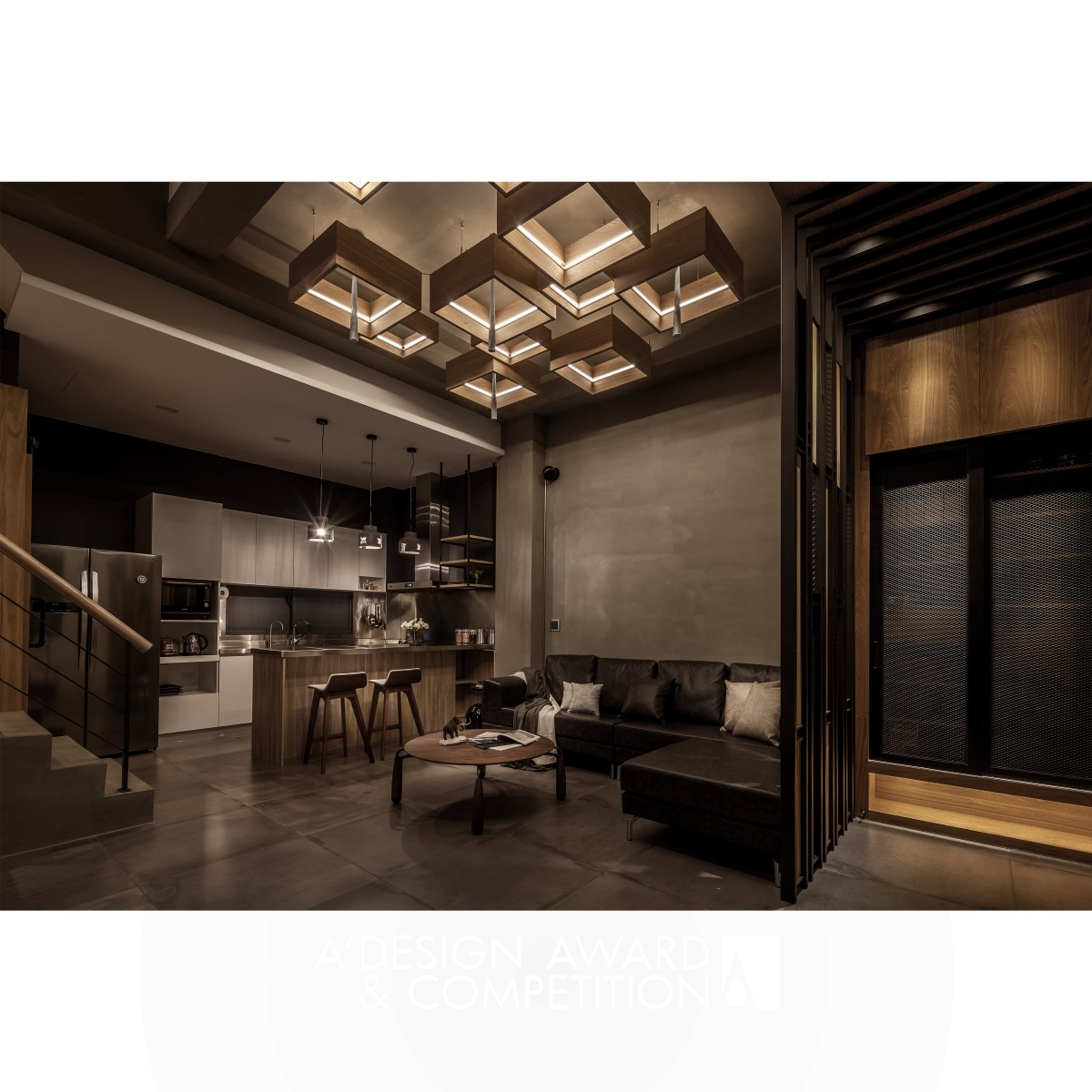 Fluent Time Residential Interior Design by Ming-Hong Tsai Silver Interior Space and Exhibition Design Award Winner 2019 