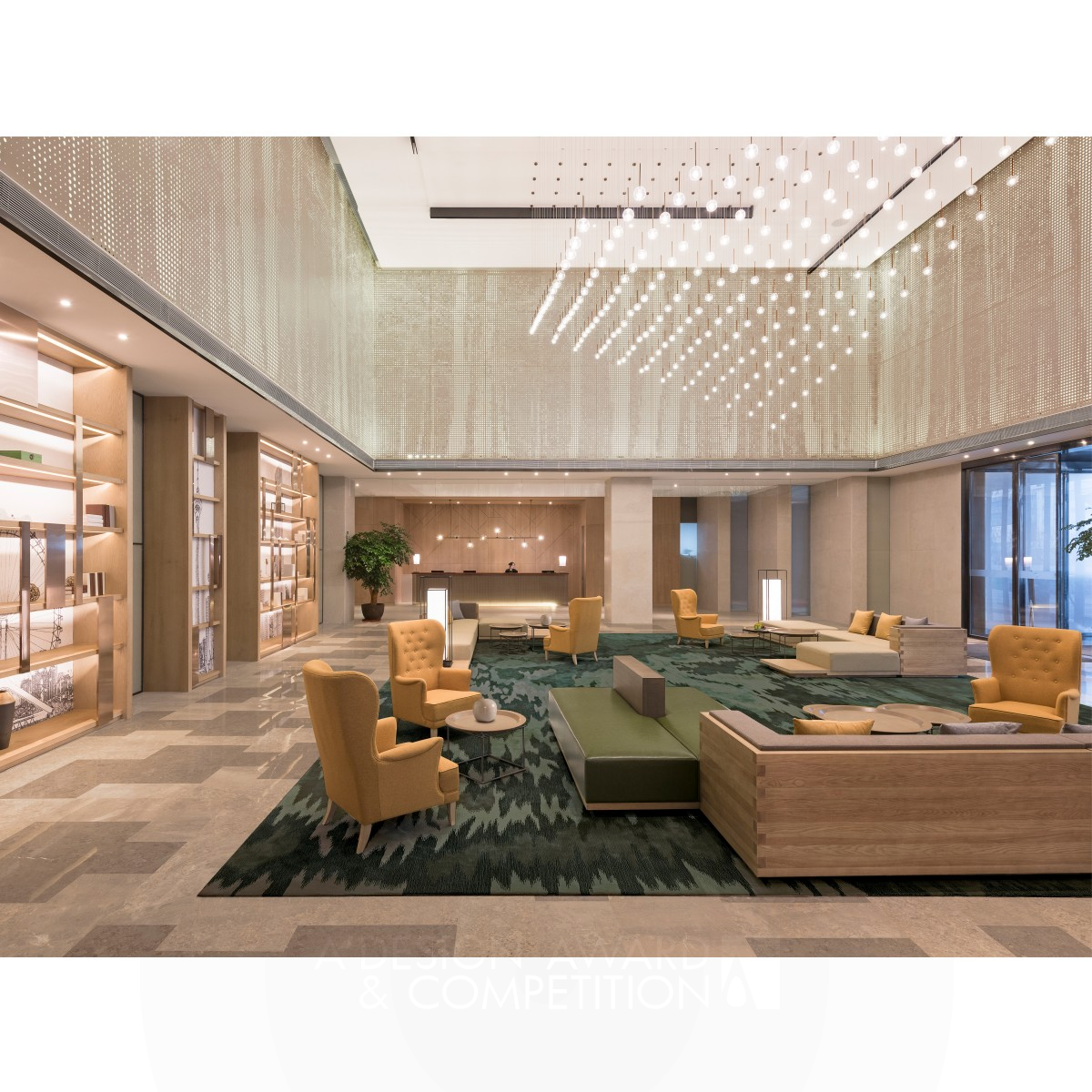 Wonderful Land Hotel by Honglei Liu Bronze Interior Space and Exhibition Design Award Winner 2019 