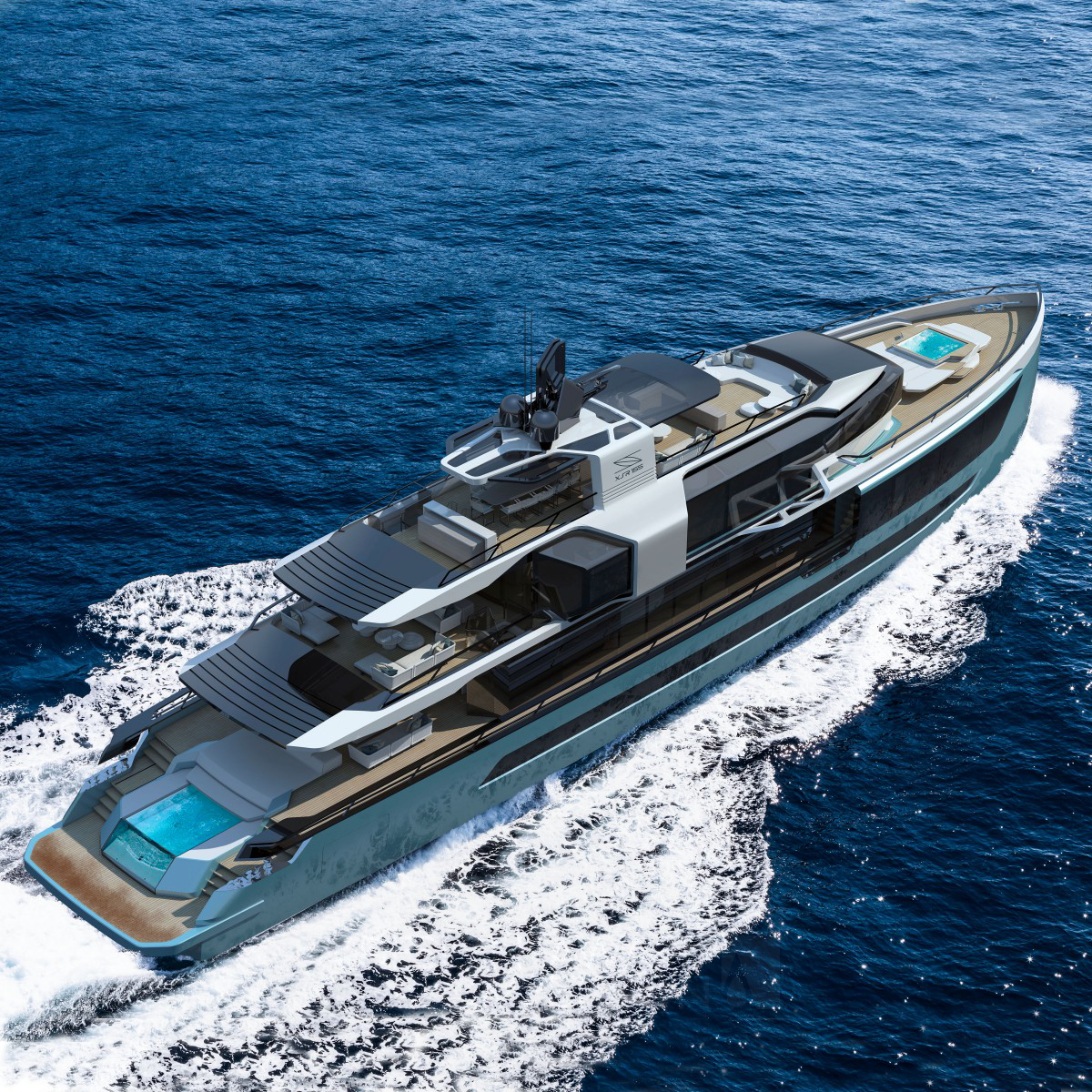 Xsr 155 Yacht by Sarp Yachts Platinum Yacht and Marine Vessels Design Award Winner 2019 