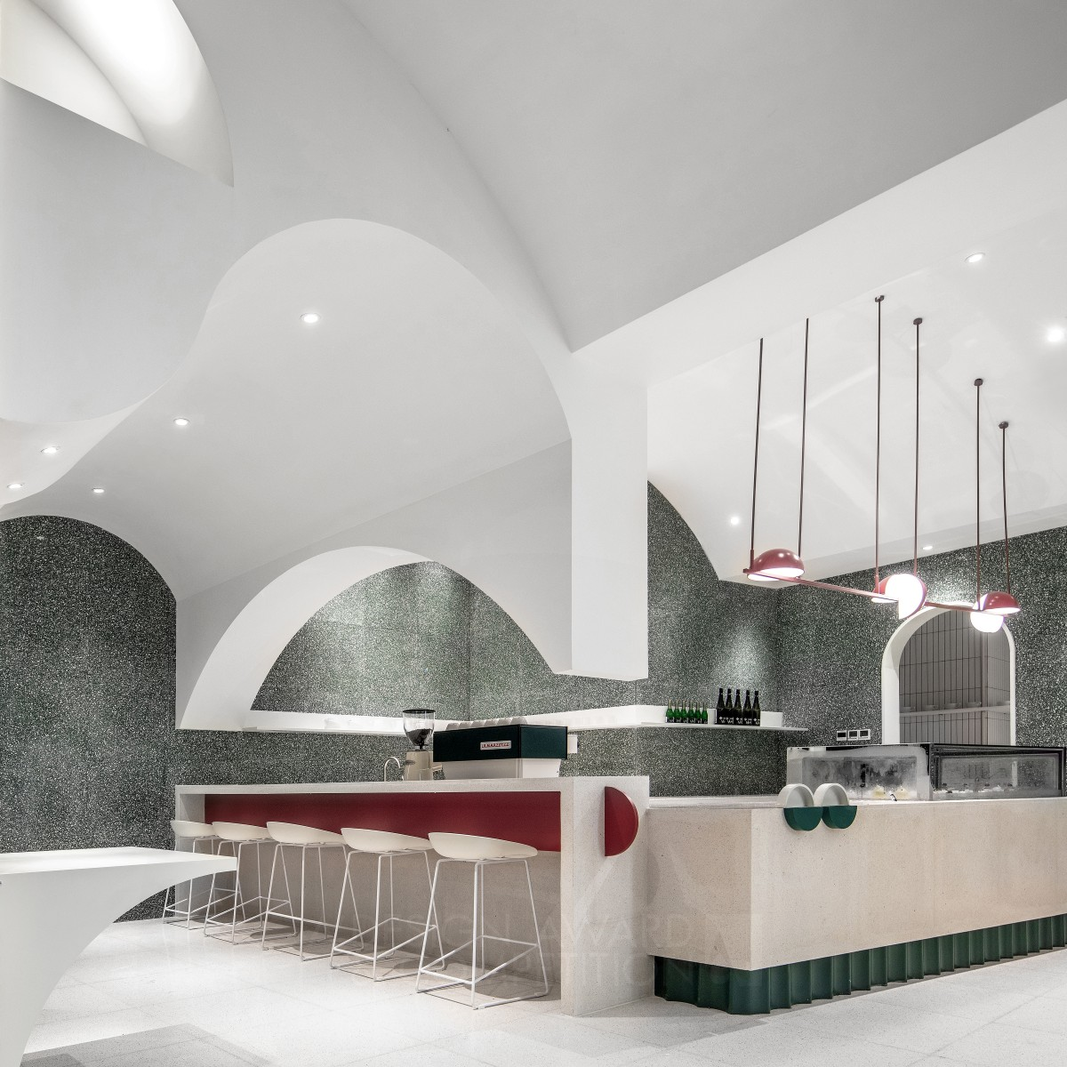 Charlotte by PA Patisserie Shop by Ouyang Tiao Golden Interior Space and Exhibition Design Award Winner 2019 