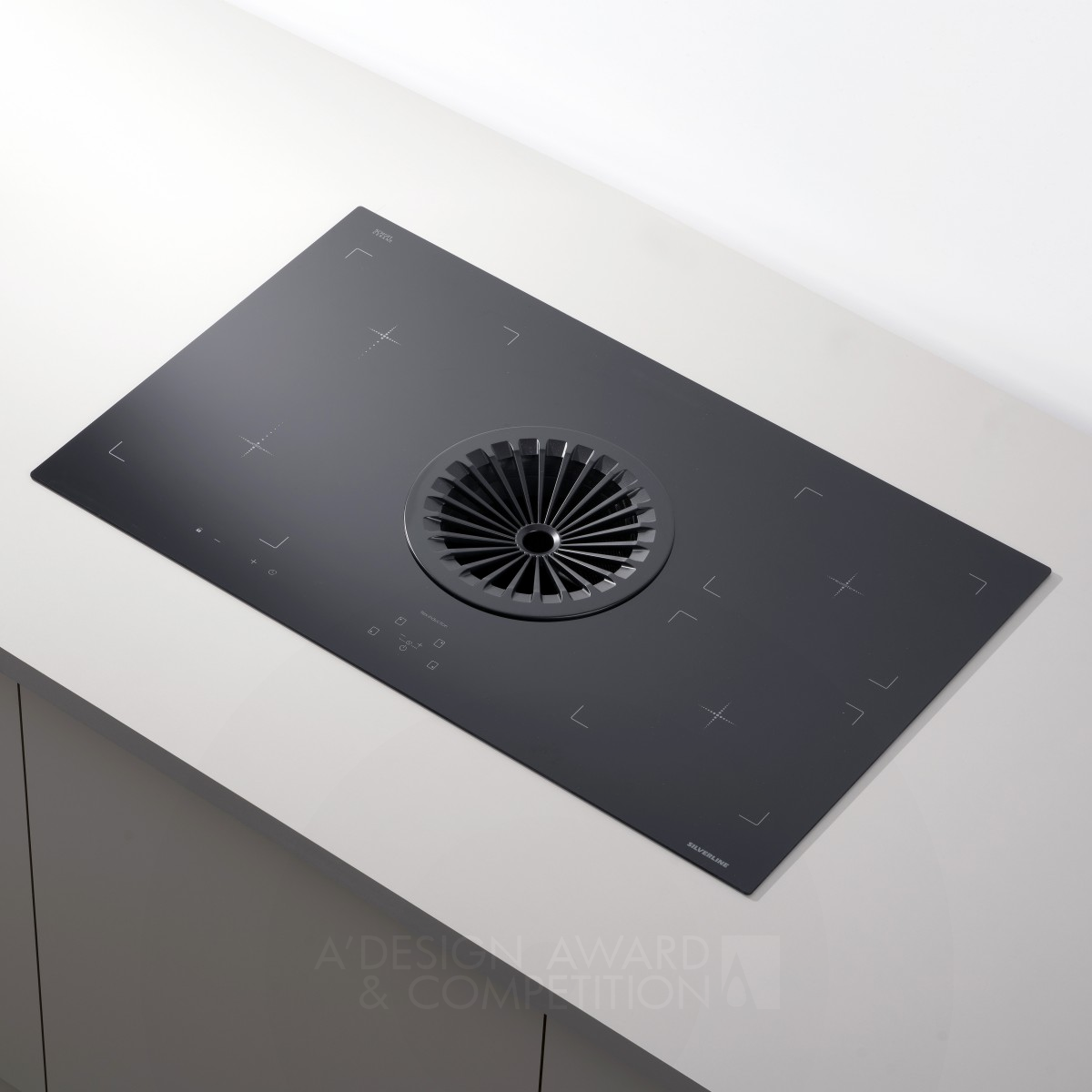 Supreme Worktop Range Hood by Silverline Design Team Silver Home Appliances Design Award Winner 2019 