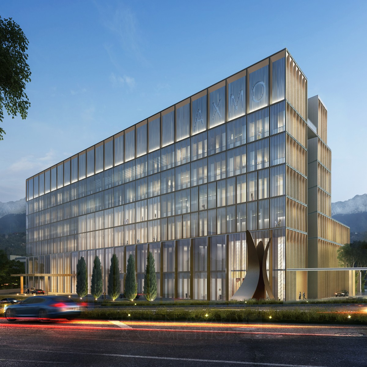 Almaty International Medical Center Medical Center by Skidmore, Owings & Merrill LLP Silver Architecture, Building and Structure Design Award Winner 2019 