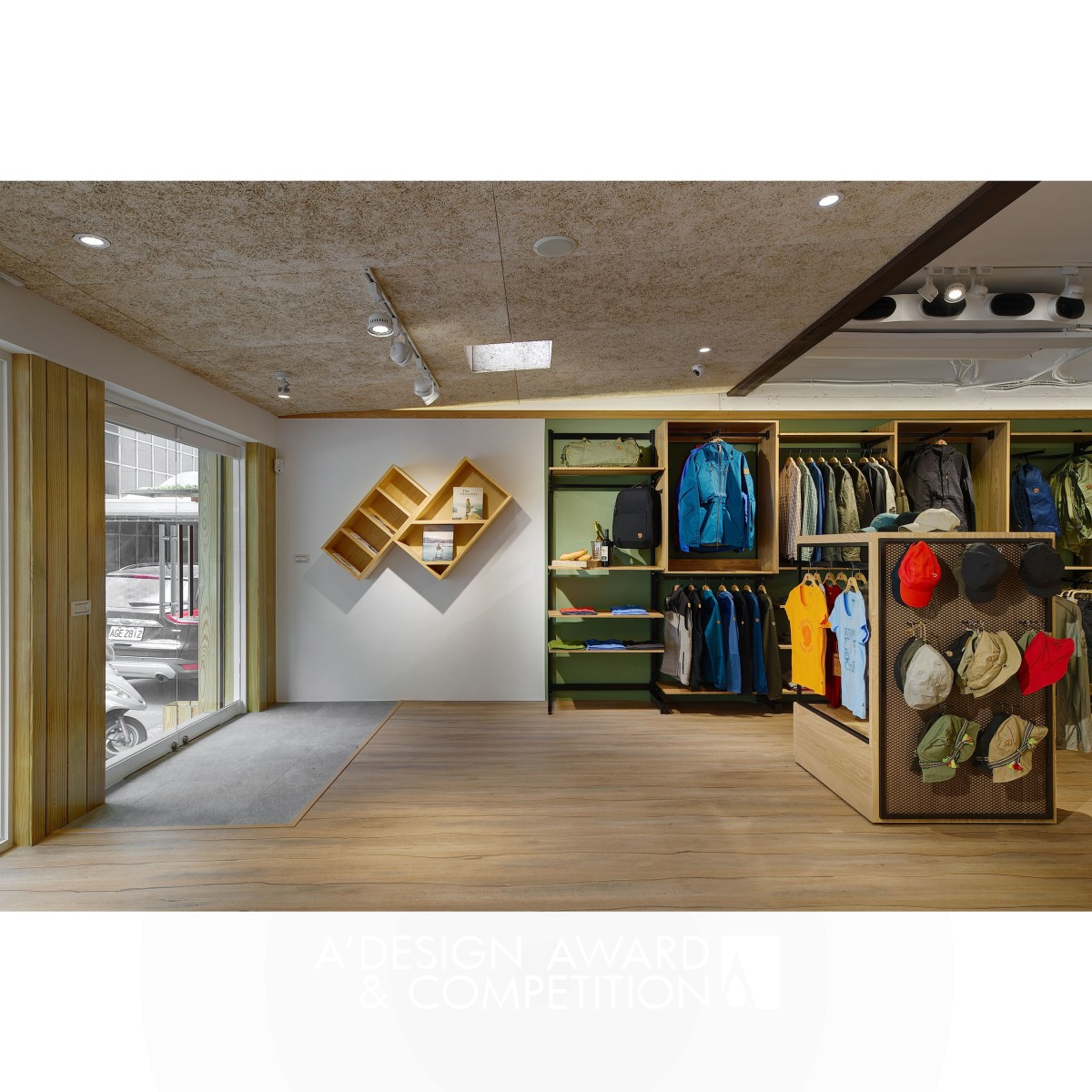 Hiking Store Interior by Chao-Hsin Chen Iron Interior Space and Exhibition Design Award Winner 2019 