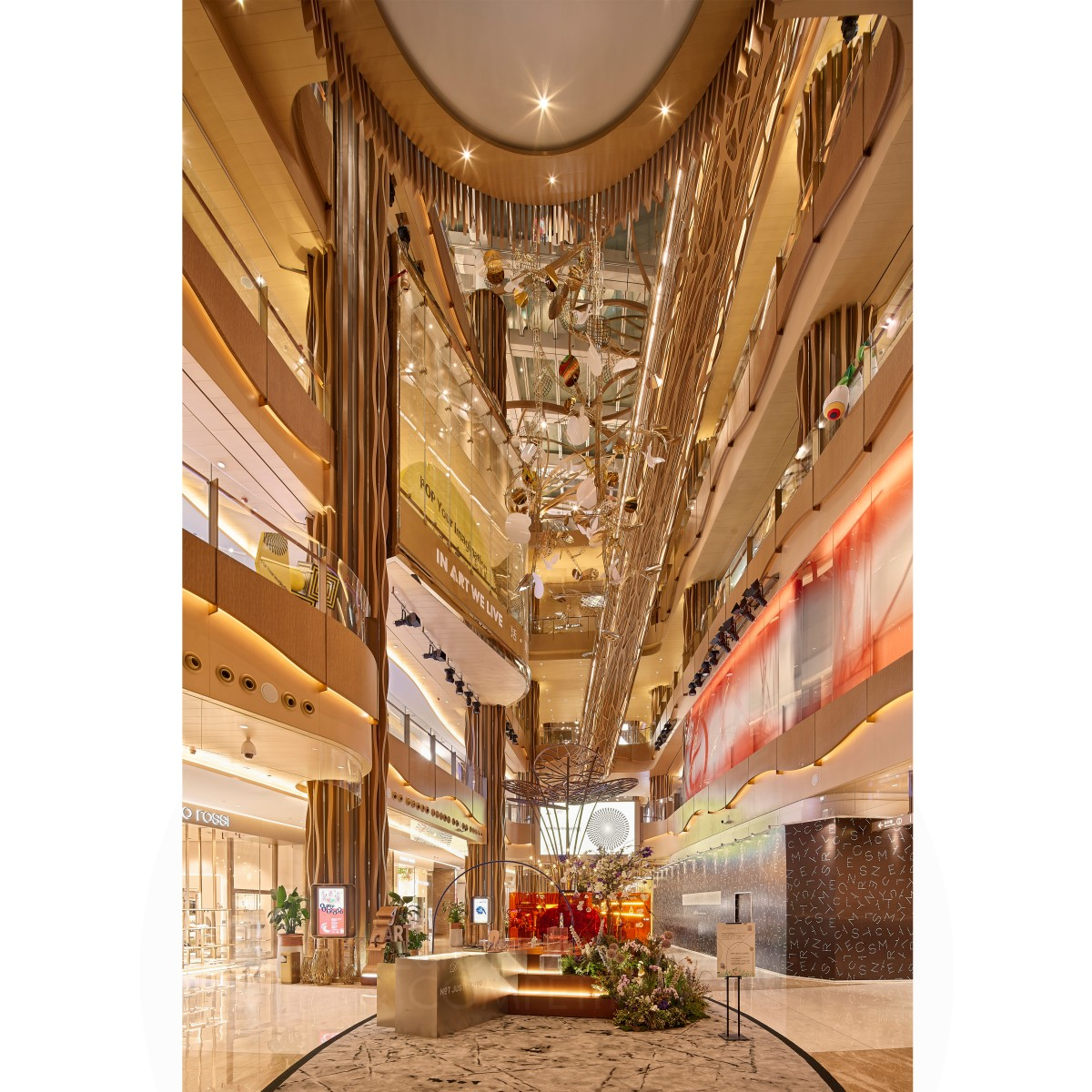 Guangzhou K11 Art Mall Art Mall by LTHK Collaboration with K11 Golden Interior Space and Exhibition Design Award Winner 2019 