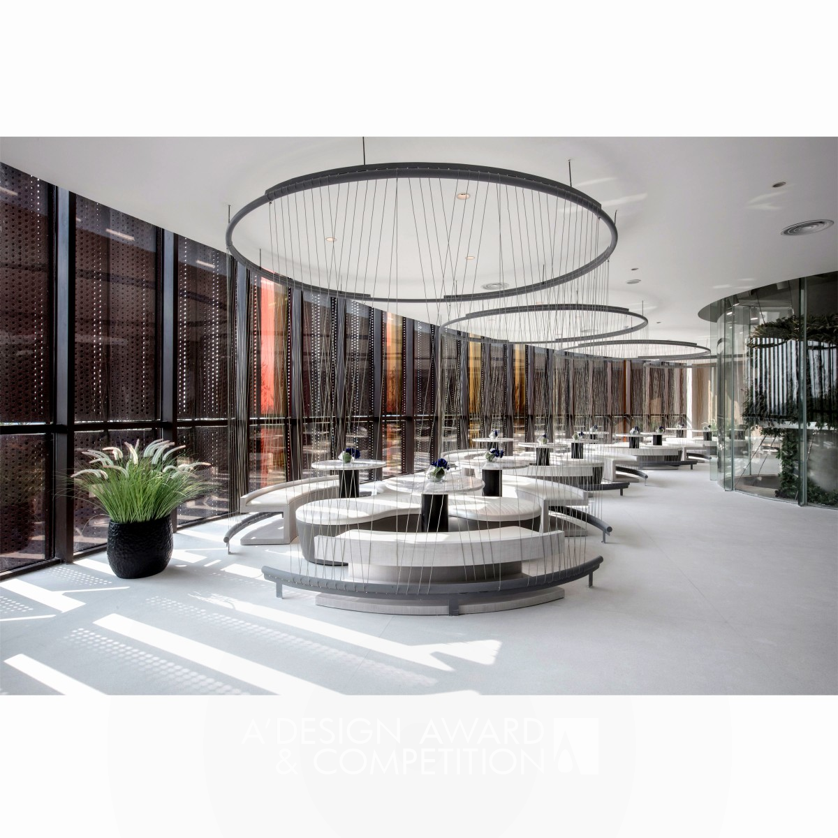 Junlan Tingan Sales Center by Gray Zeng and  Gwen Ten Golden Interior Space and Exhibition Design Award Winner 2019 