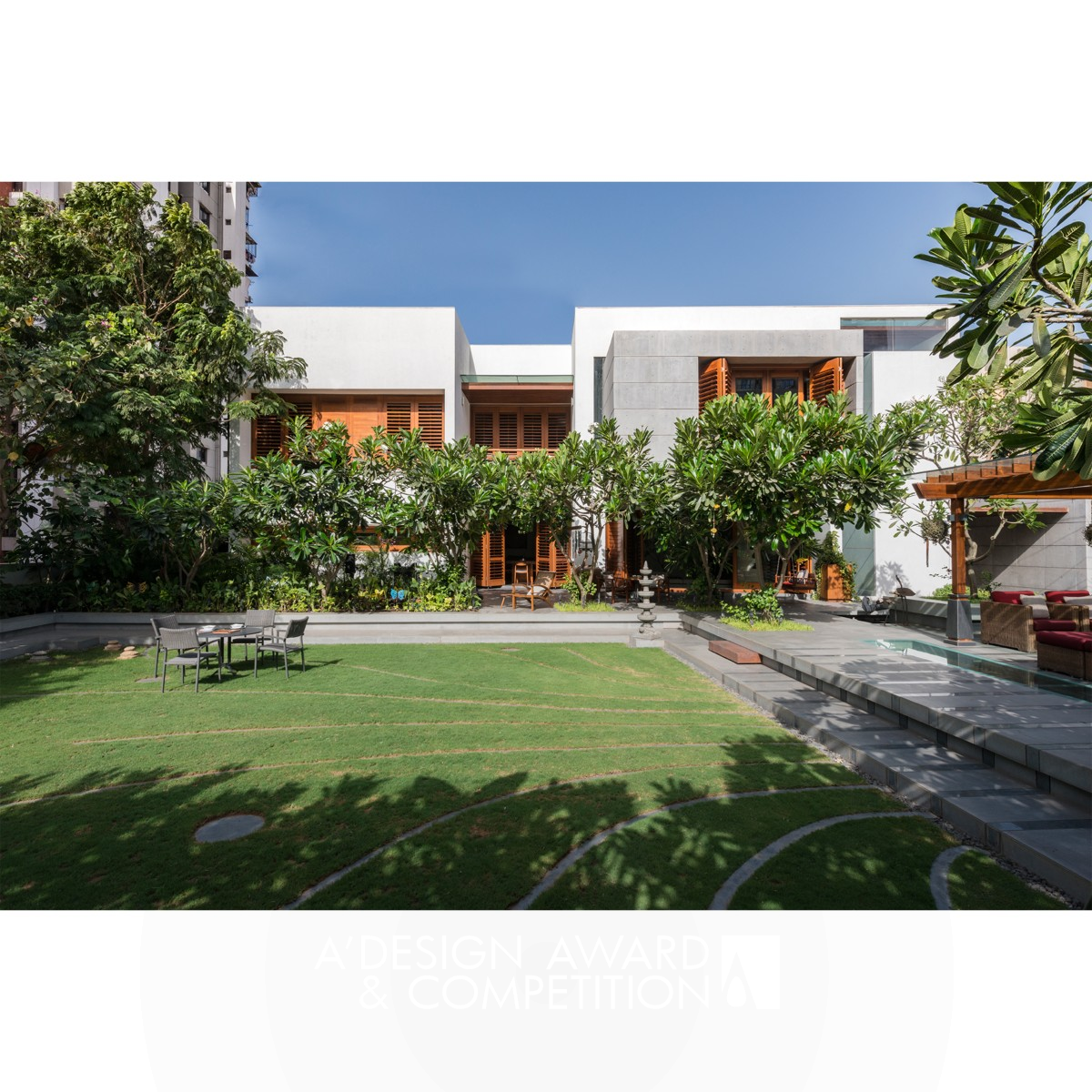 Skewed Residence by Hardik Shah Bronze Architecture, Building and Structure Design Award Winner 2019 