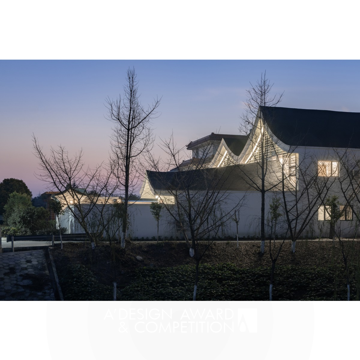 Qin Garden Holiday Villa by Shuai Wang Silver Architecture, Building and Structure Design Award Winner 2019 