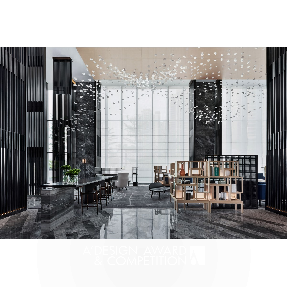 Elegant Legend Hotel by Honglei Liu Silver Interior Space and Exhibition Design Award Winner 2019 