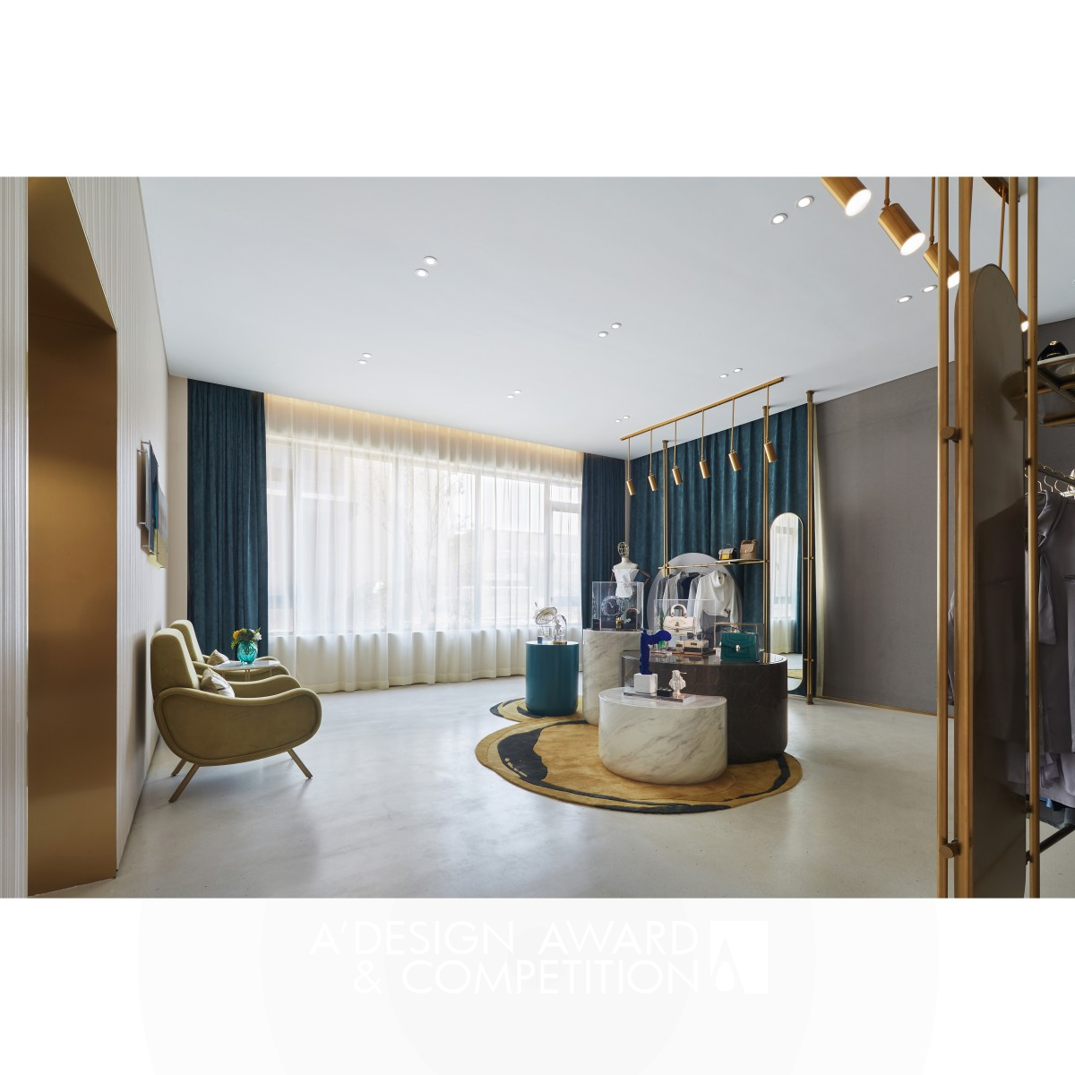 Longfor Mansion Customization Studio Customization Studio by Yi Tonghua Silver Interior Space and Exhibition Design Award Winner 2019 