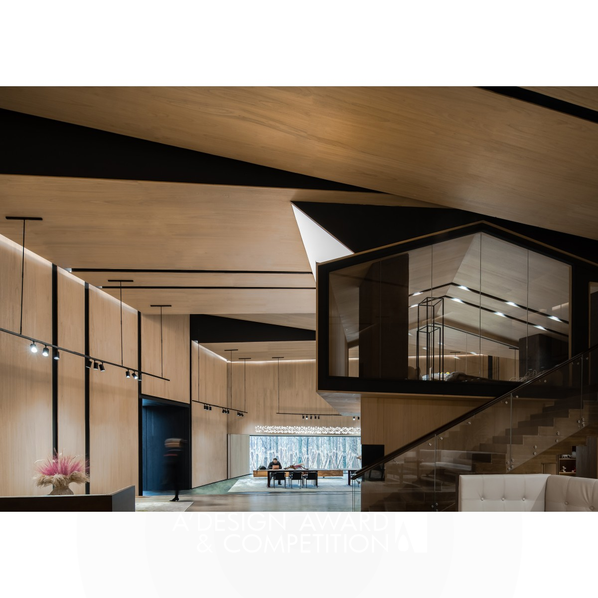 Forest Park Sales Center Sales Center by Guo Jie Golden Interior Space and Exhibition Design Award Winner 2019 