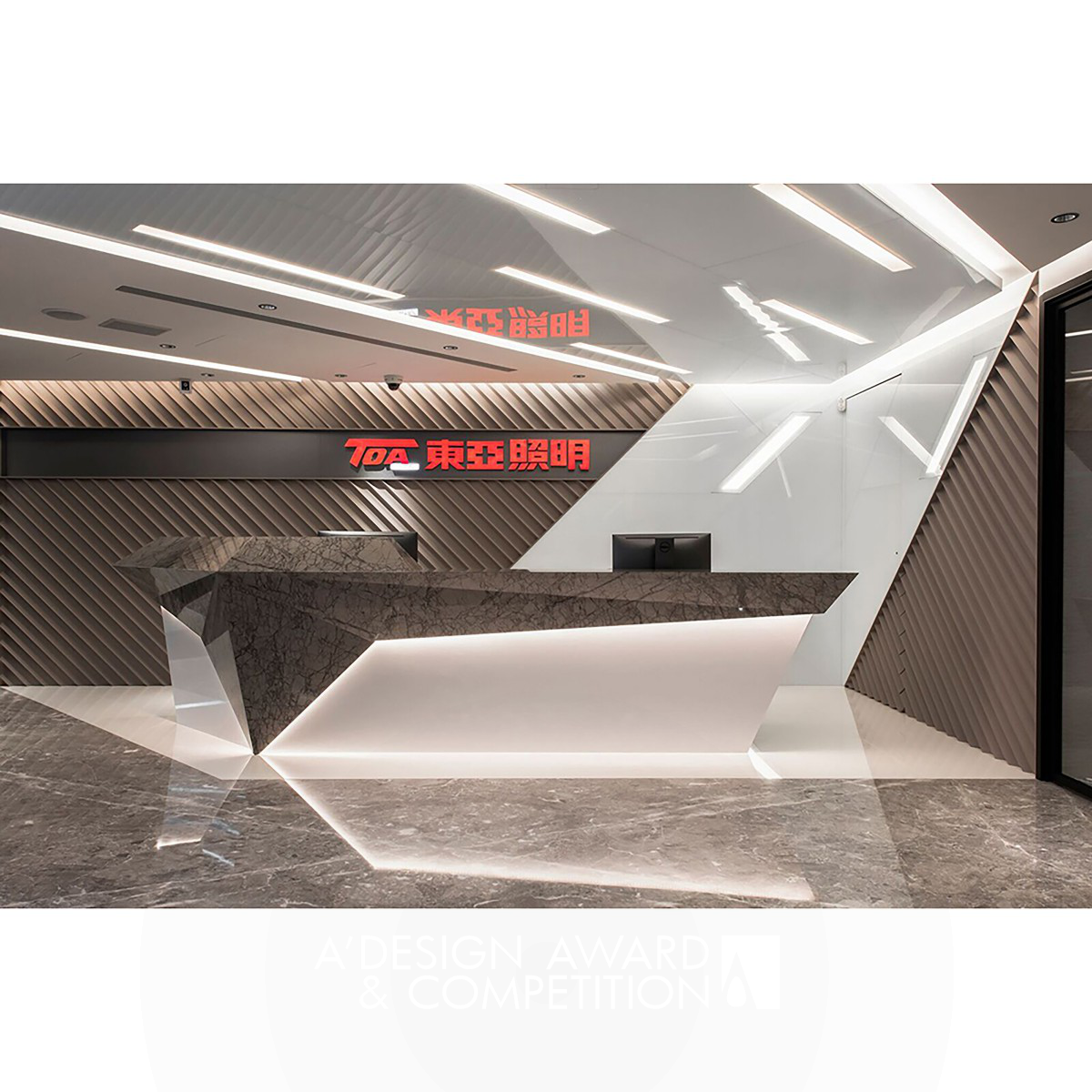 Quench and Blossom Office by Leo Lin - Zoom Interior Design Studio Silver Interior Space and Exhibition Design Award Winner 2019 