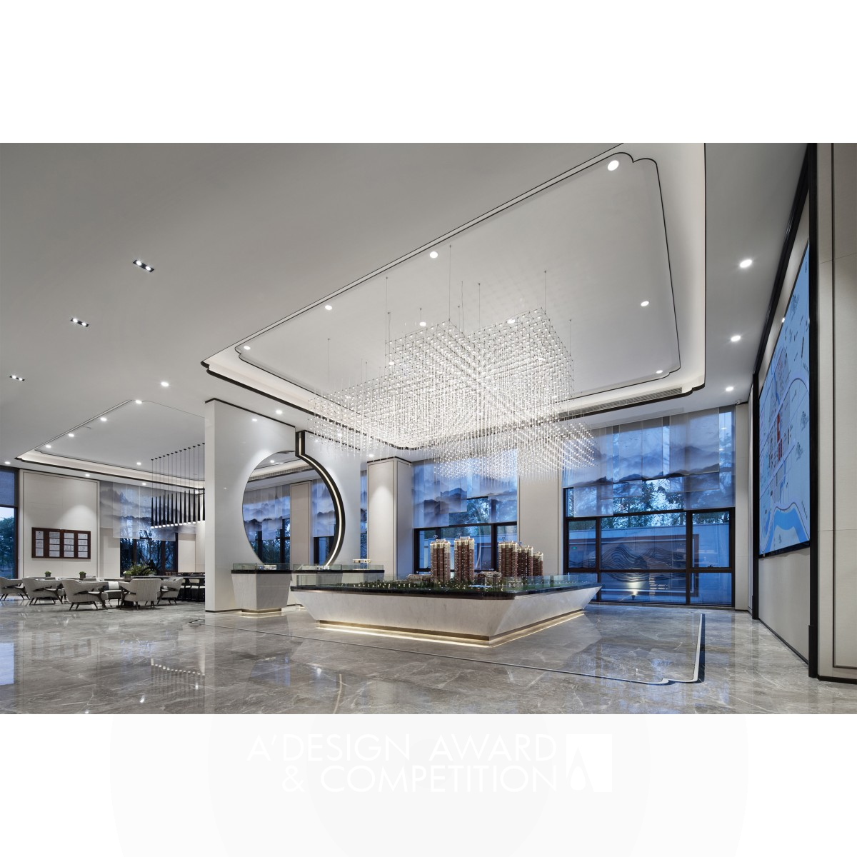 Zhonghai Upper Bay Sales Center Sales Center by Ocean Luo Silver Interior Space and Exhibition Design Award Winner 2019 