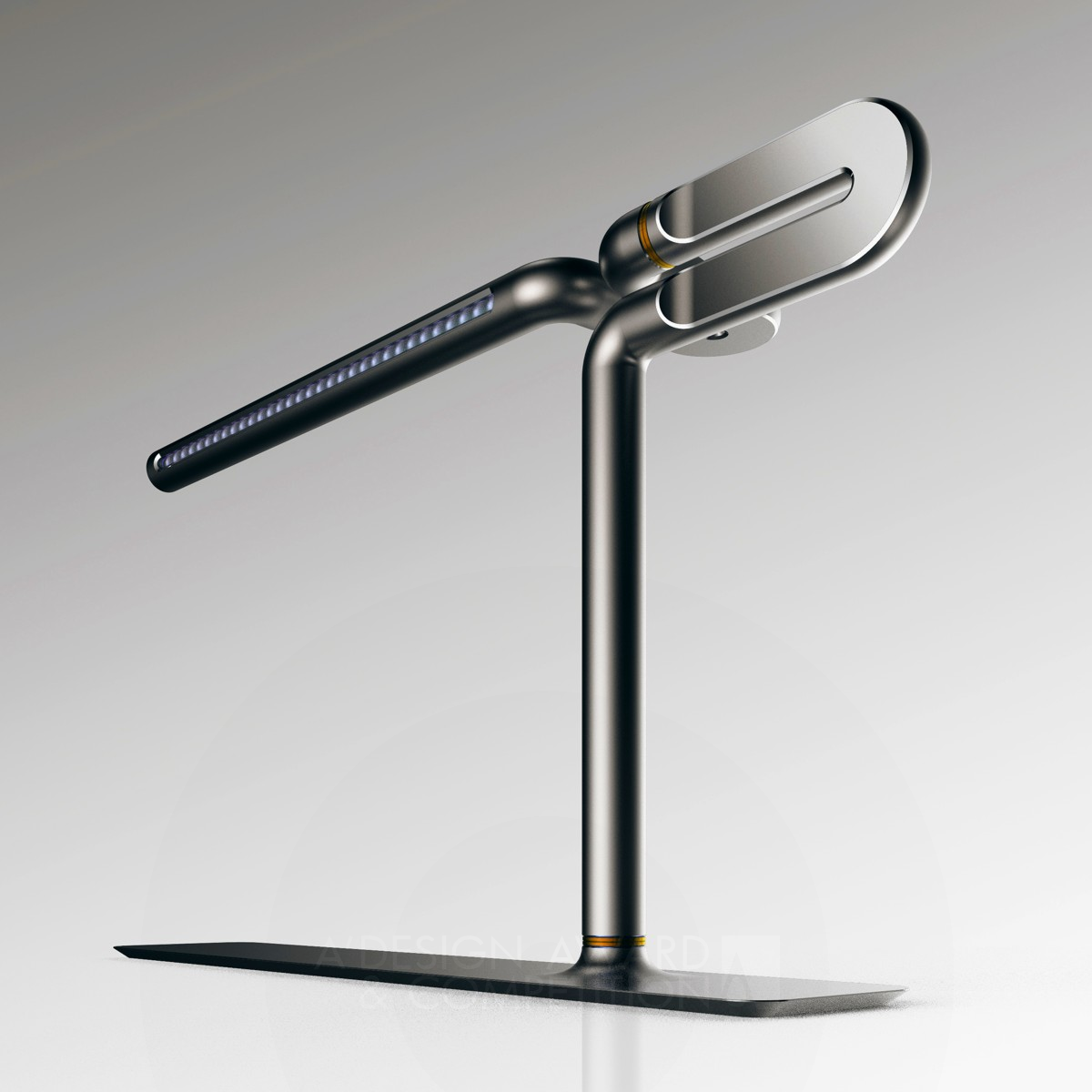 Lumin A Table Lamp by Evgeny Arinin Silver Lighting Products and Fixtures Design Award Winner 2019 