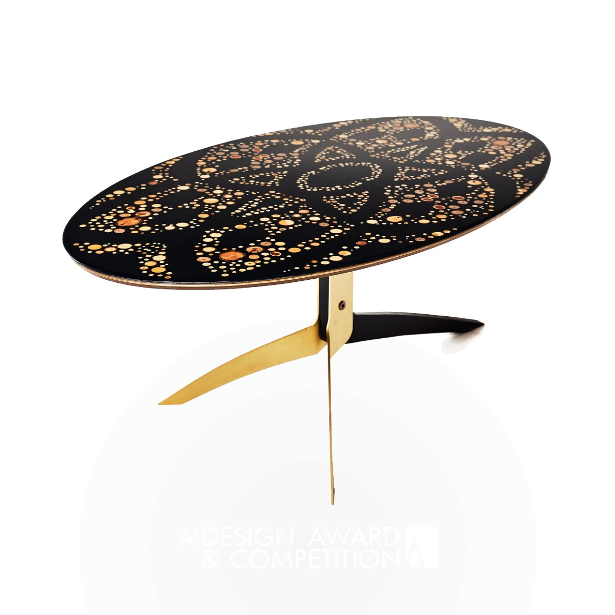 Andromeda Cocktail Table by Djivan Schapira Iron Furniture Design Award Winner 2019 